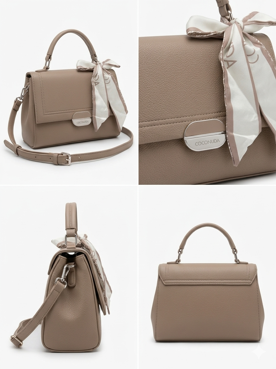 Borsa Foulard Fiocco