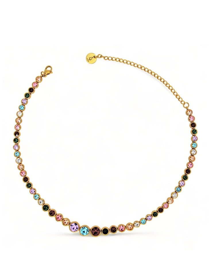 Collana Luce Rainbow Gold