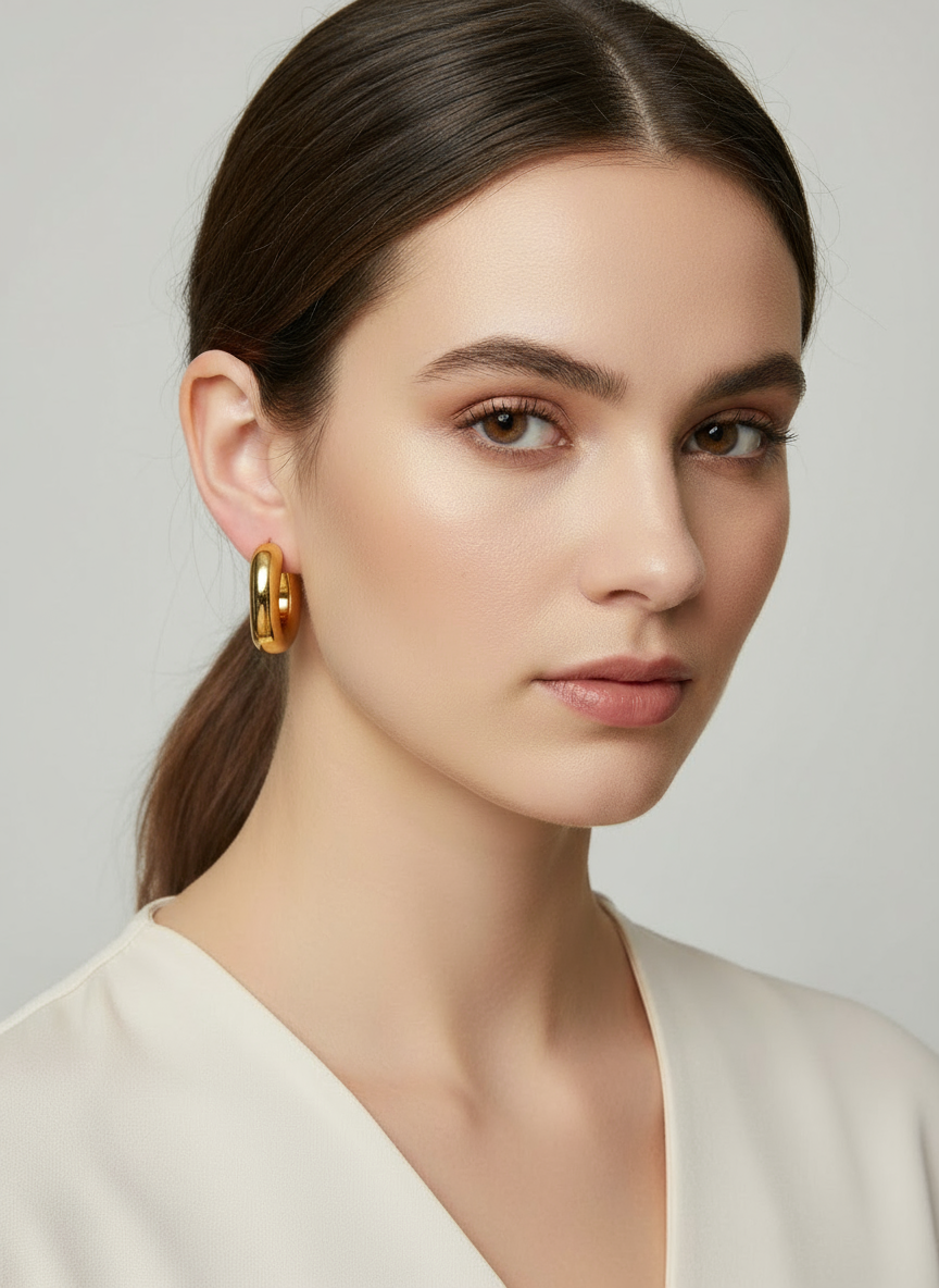 Orecchini Quadrato Big