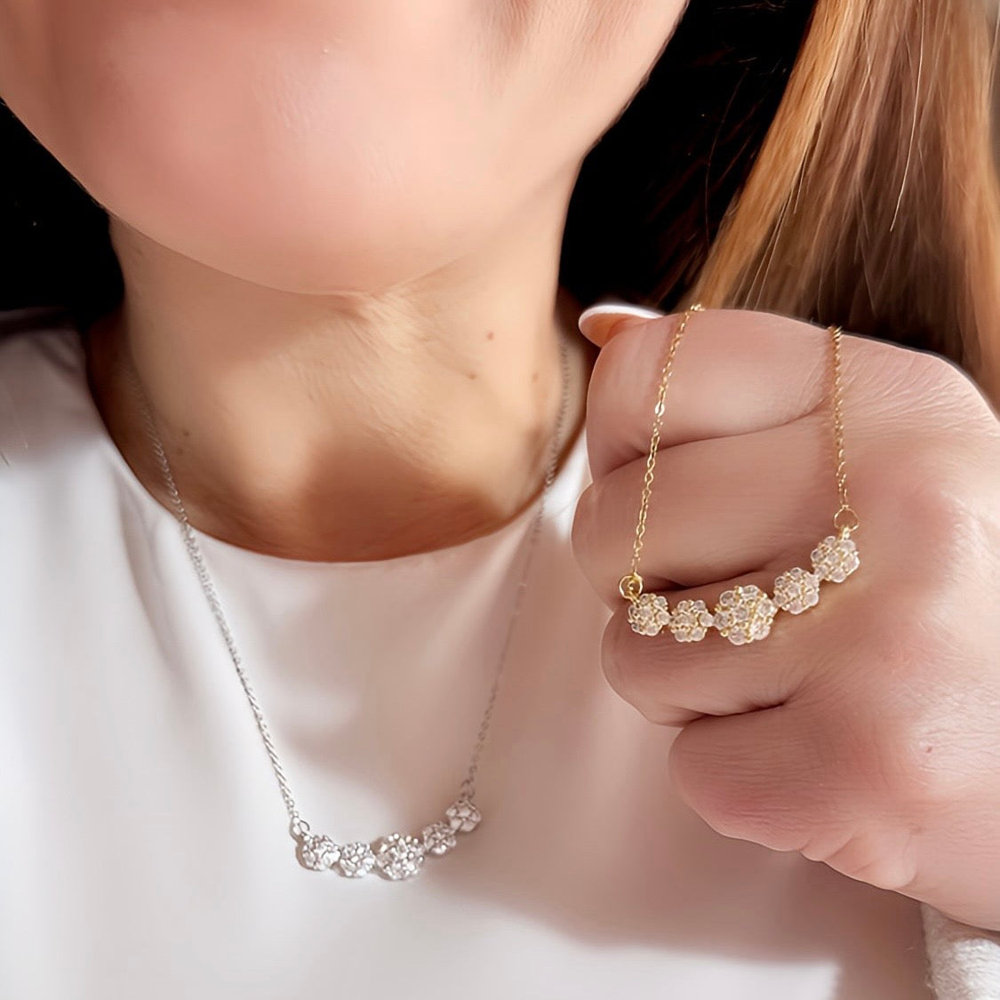 Collana Mezzaluna Luxury