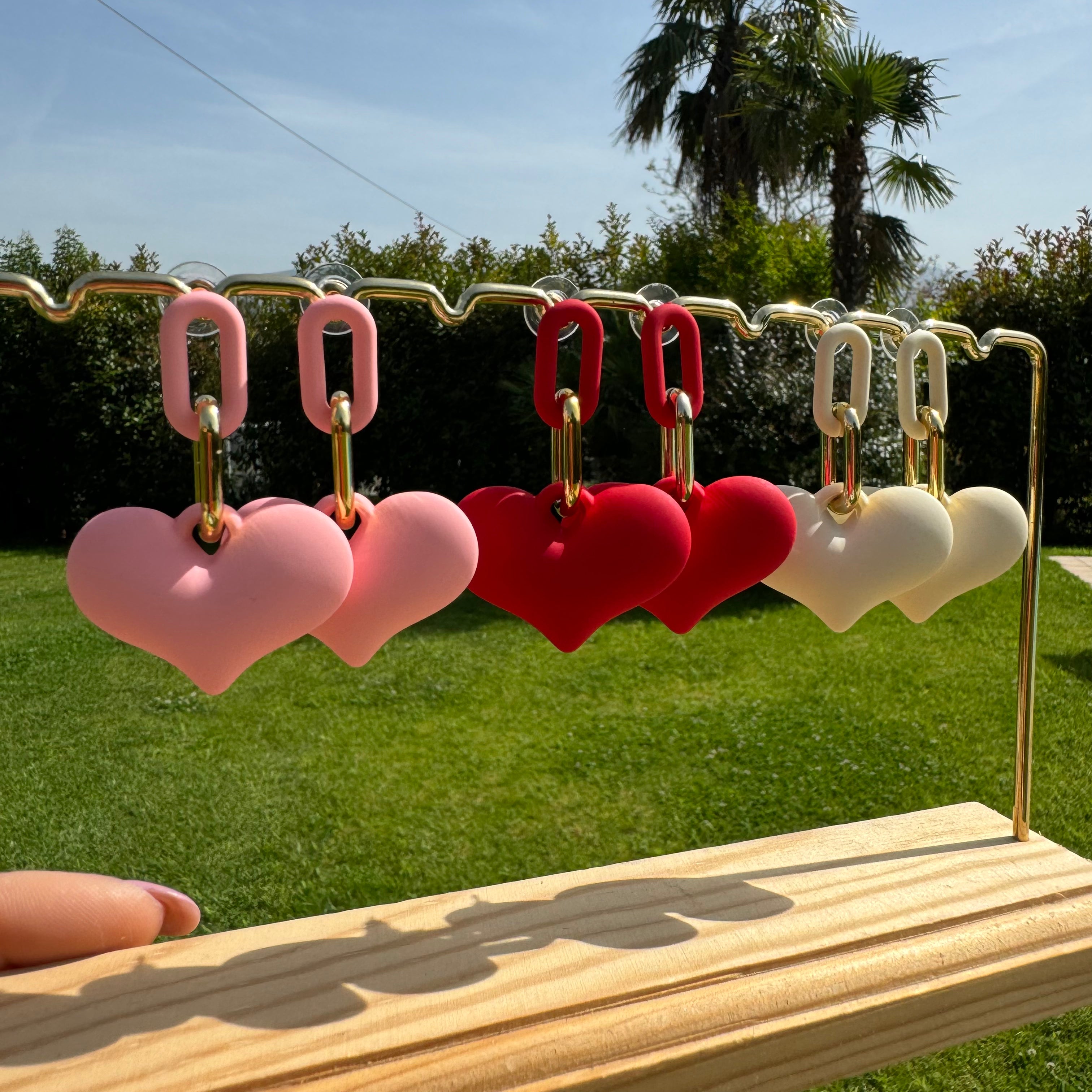 Orecchini Cuore Colors