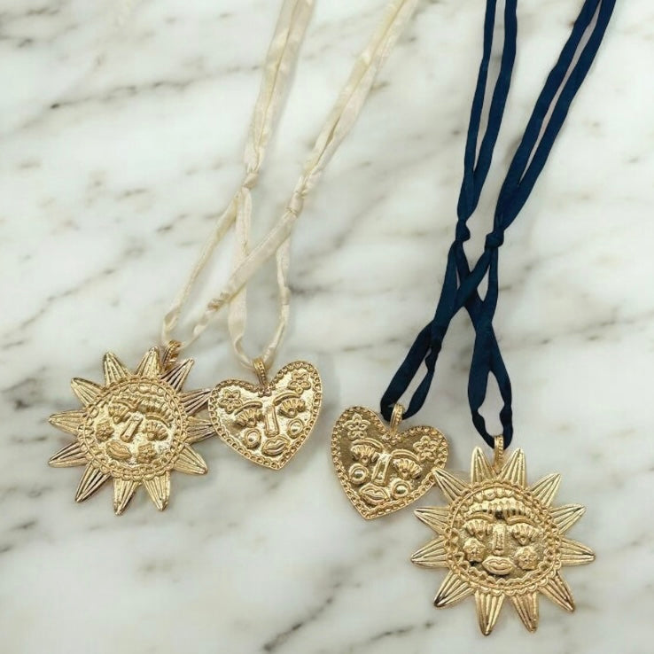 Collana Sole Cuore