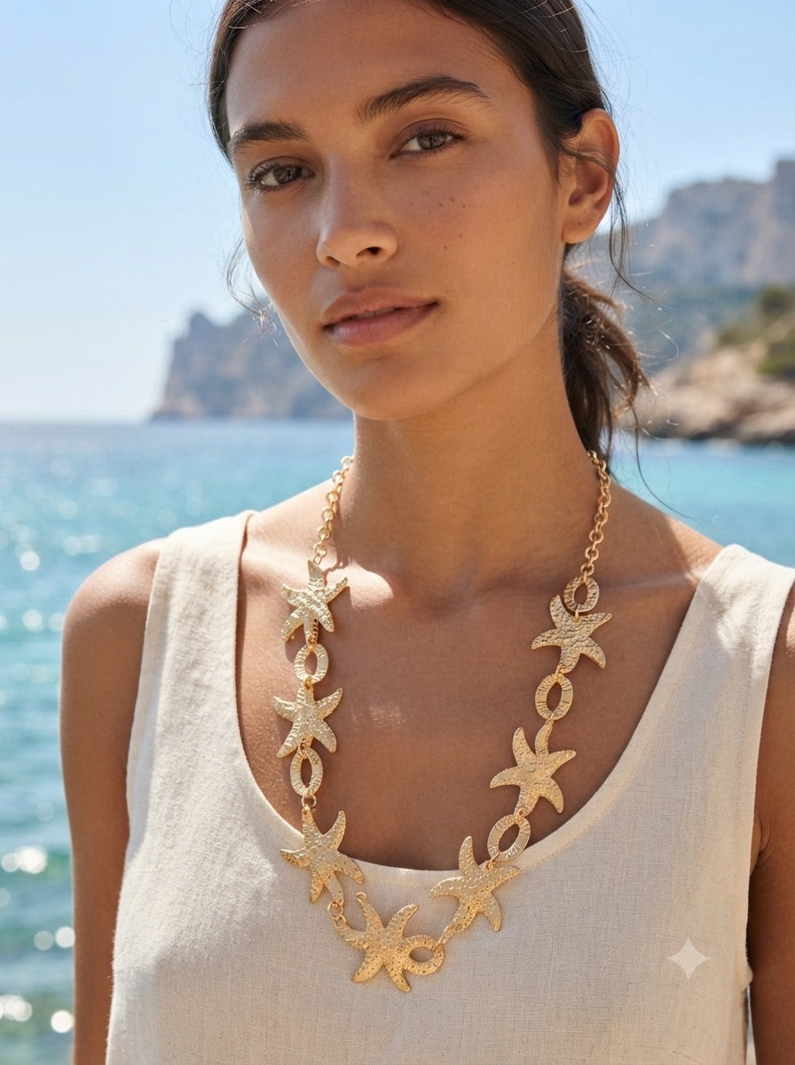 Collana Lunga Stelle