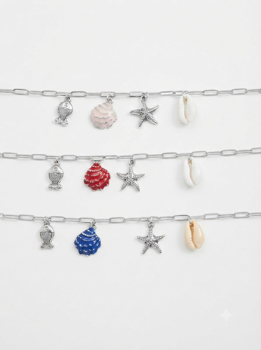 Bracciale Charme Steel Conchiglia