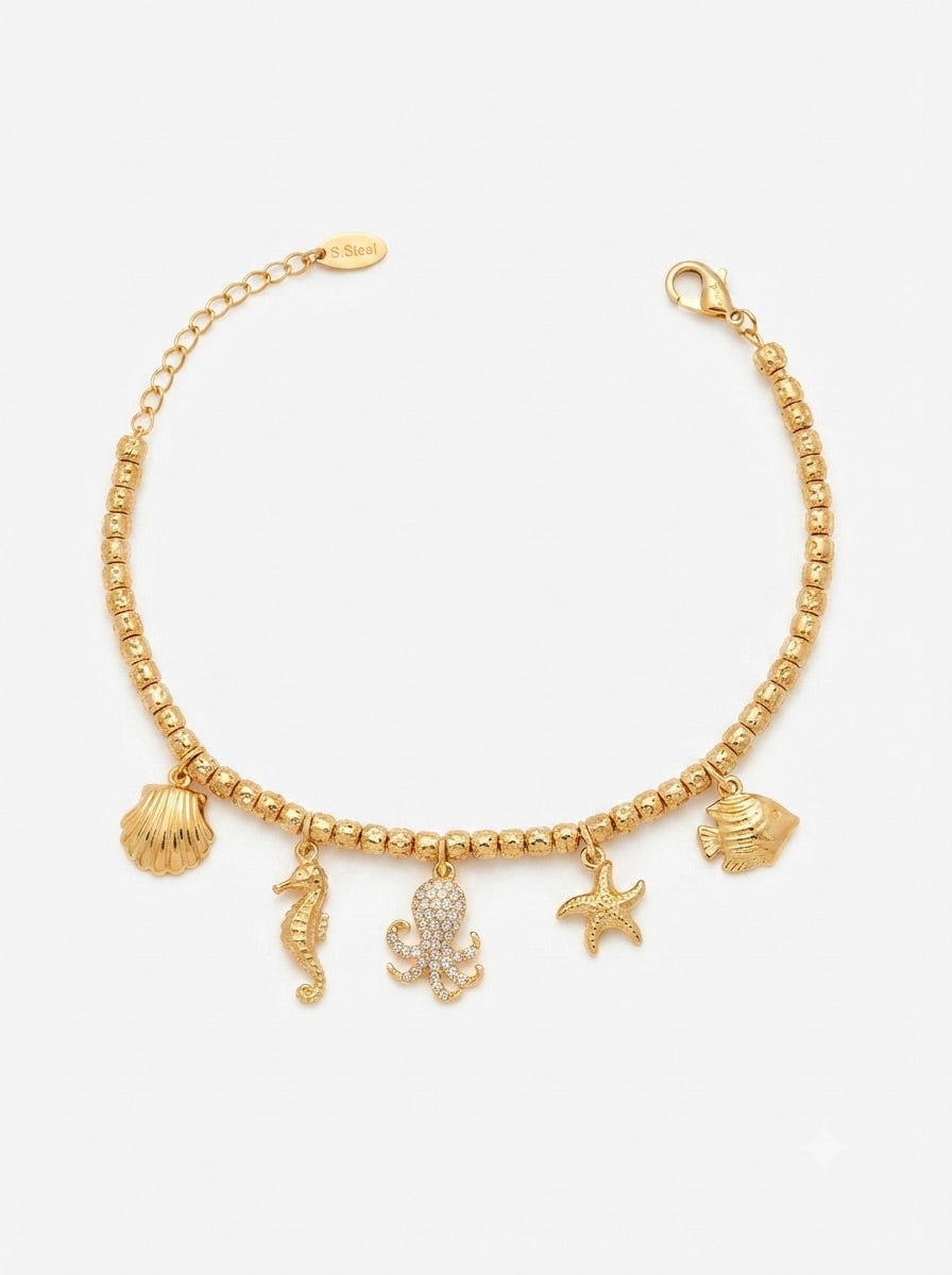 Bracciale Charme Summer Gold