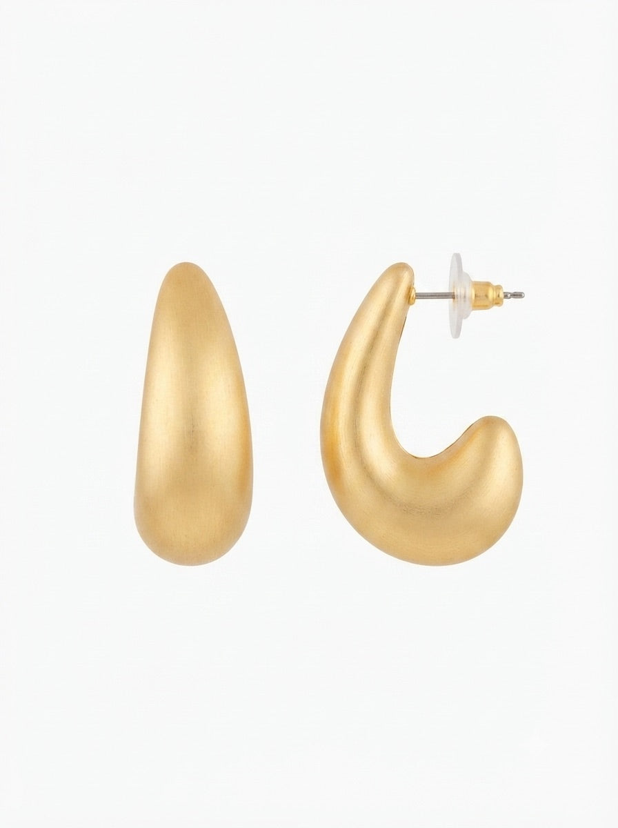 Orecchini Ovale Satin