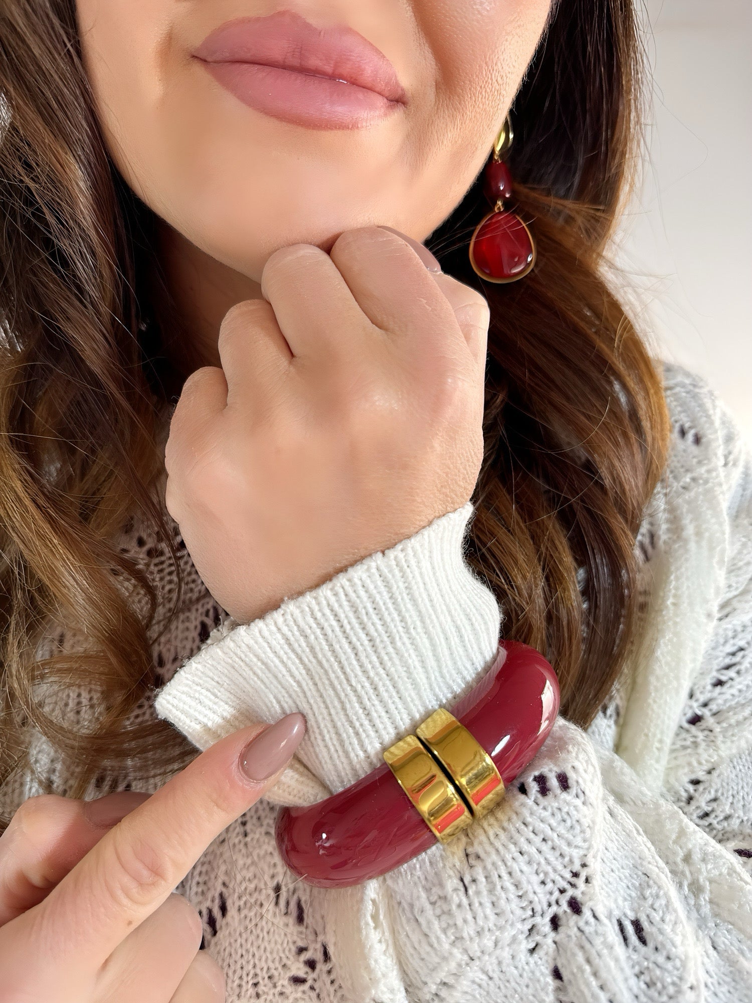 Bracciale Delia Bordeaux