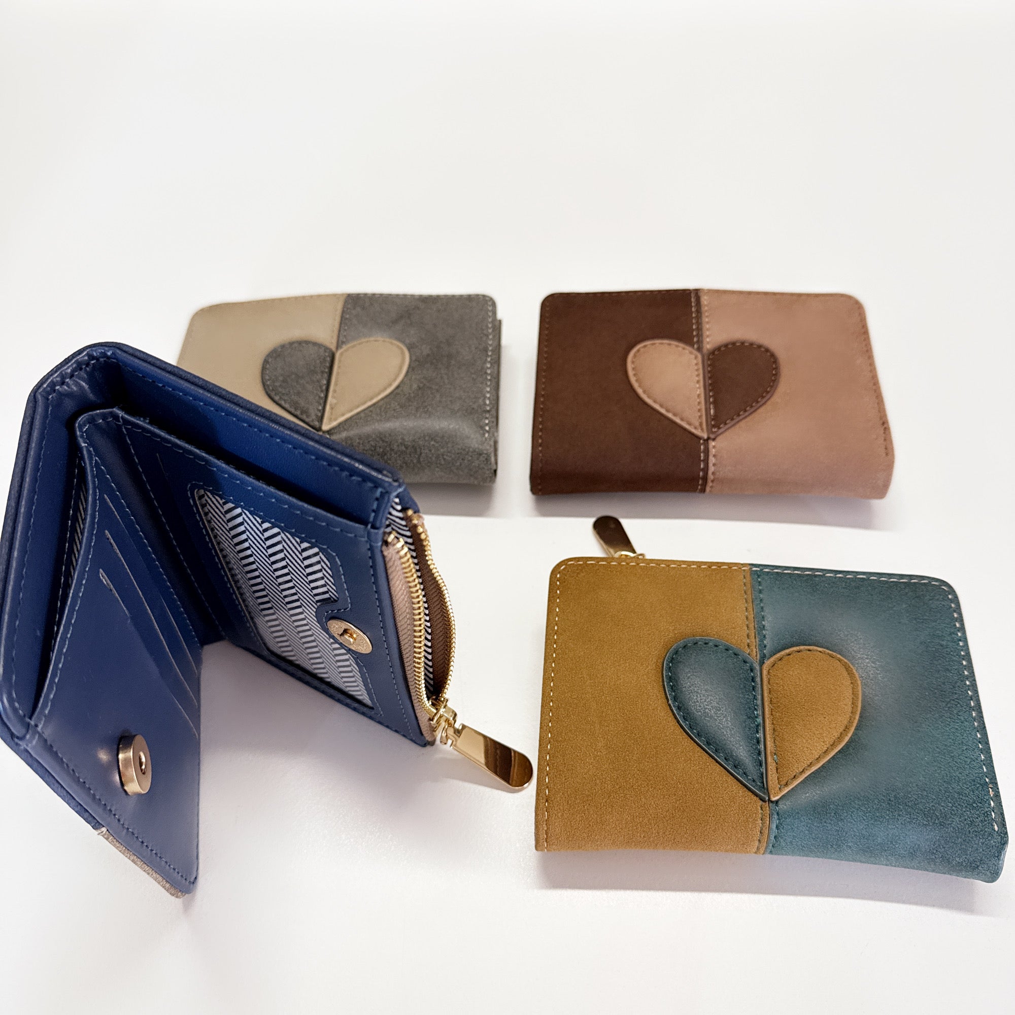 Portafoglio Love Bicolor