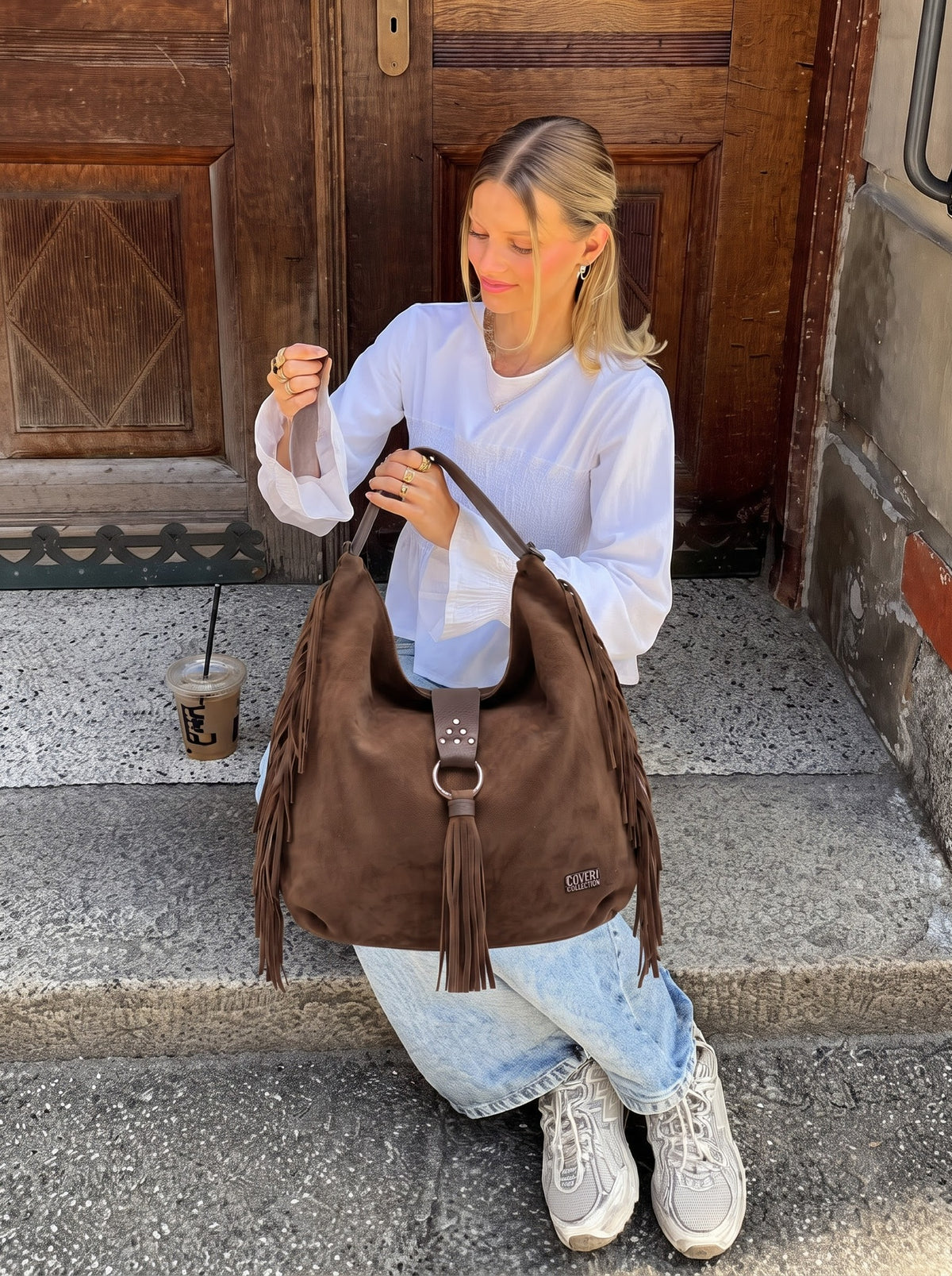COVERI COLLECTION Borsa Frange