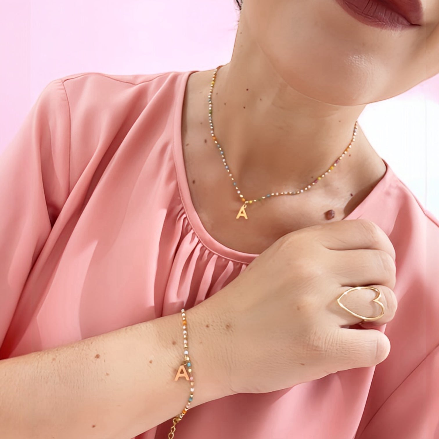 Bracciale e Collana Pepite Personalizzato