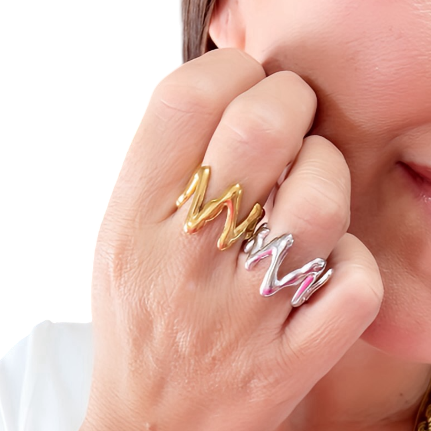 Anello Zig Zag