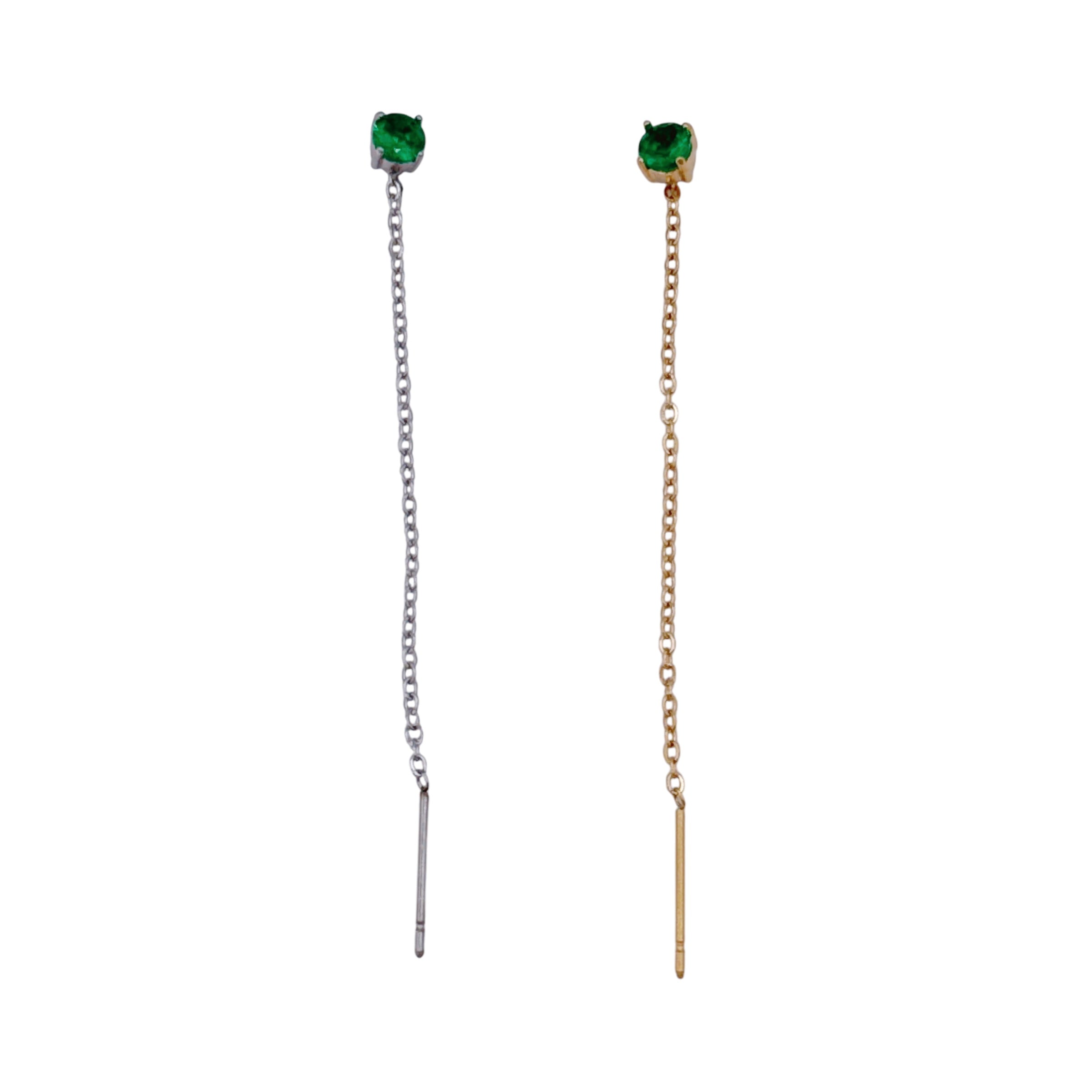 Orecchino LOVELY Zircone Verde