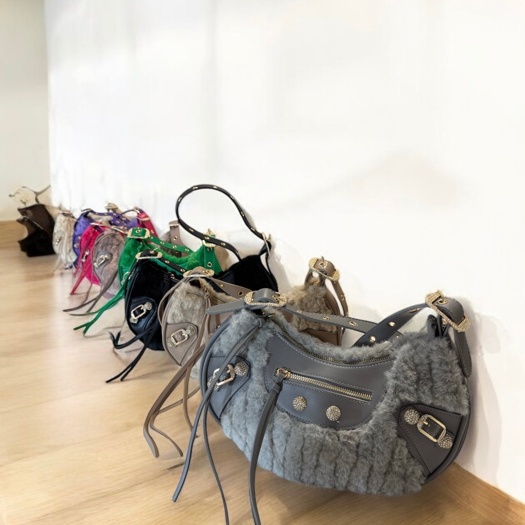 Borsa MezzaLuna Ecofur