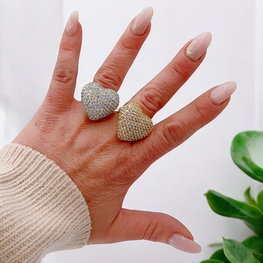 Anello Pavè Love