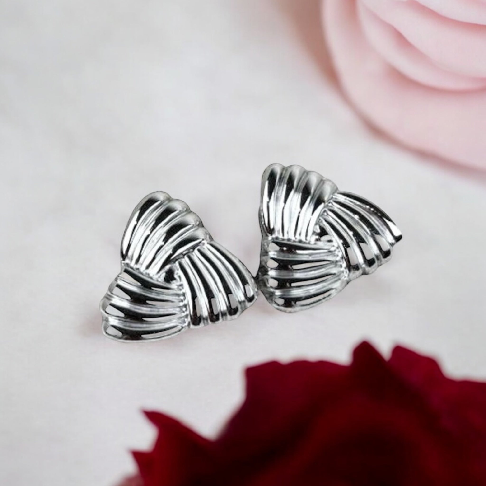 Orecchini Triangle Intreccio.