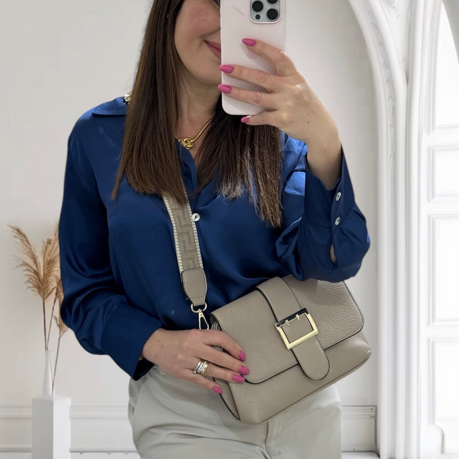 Bag Fibbia Gold