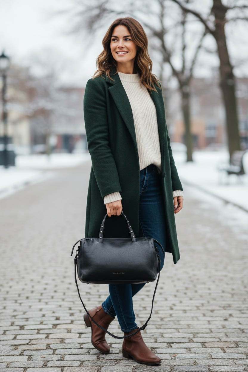 Borsa Manico Borchiette