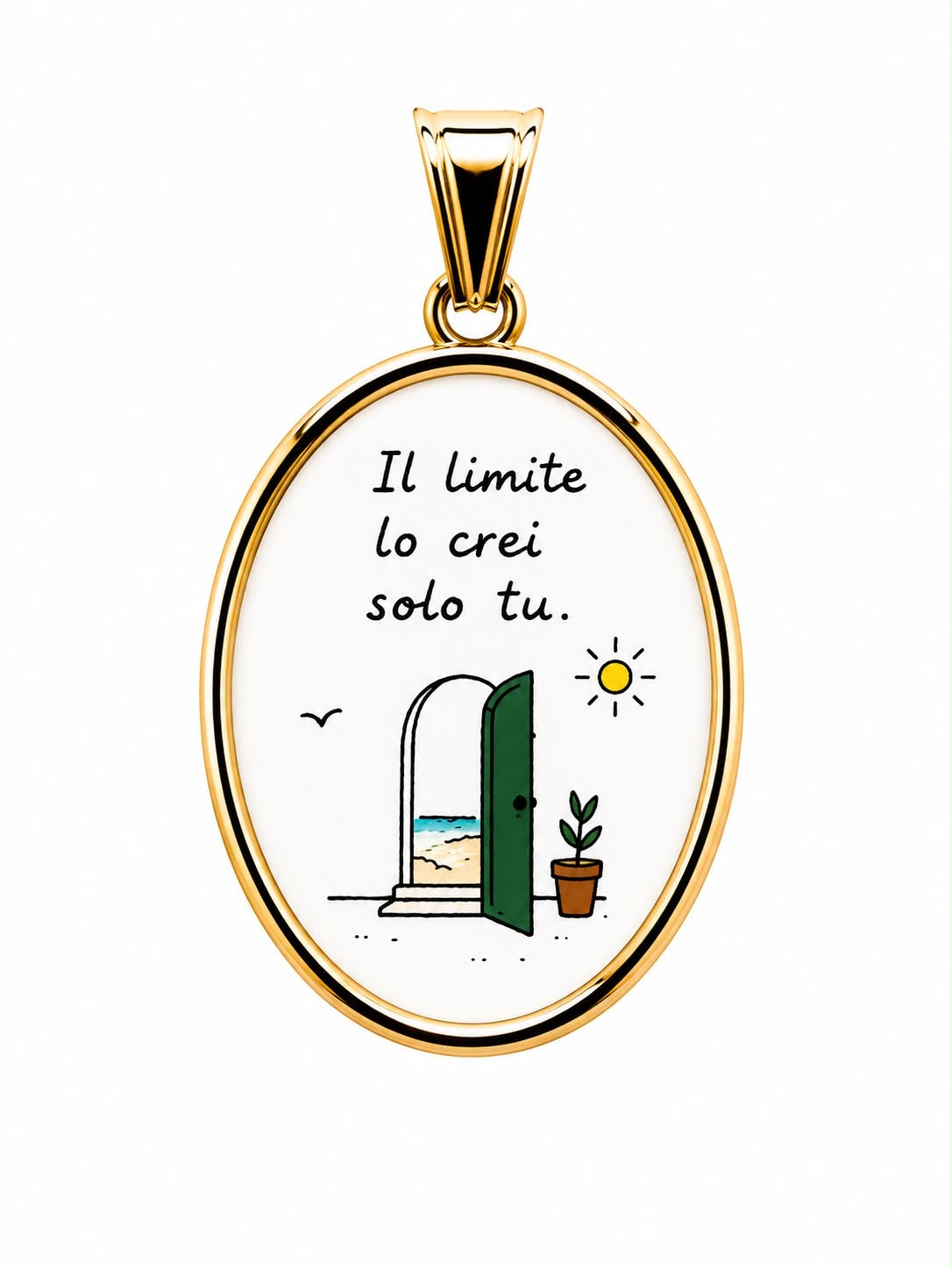 Ciondolo IL LIMITE LO CREI SOLO TU