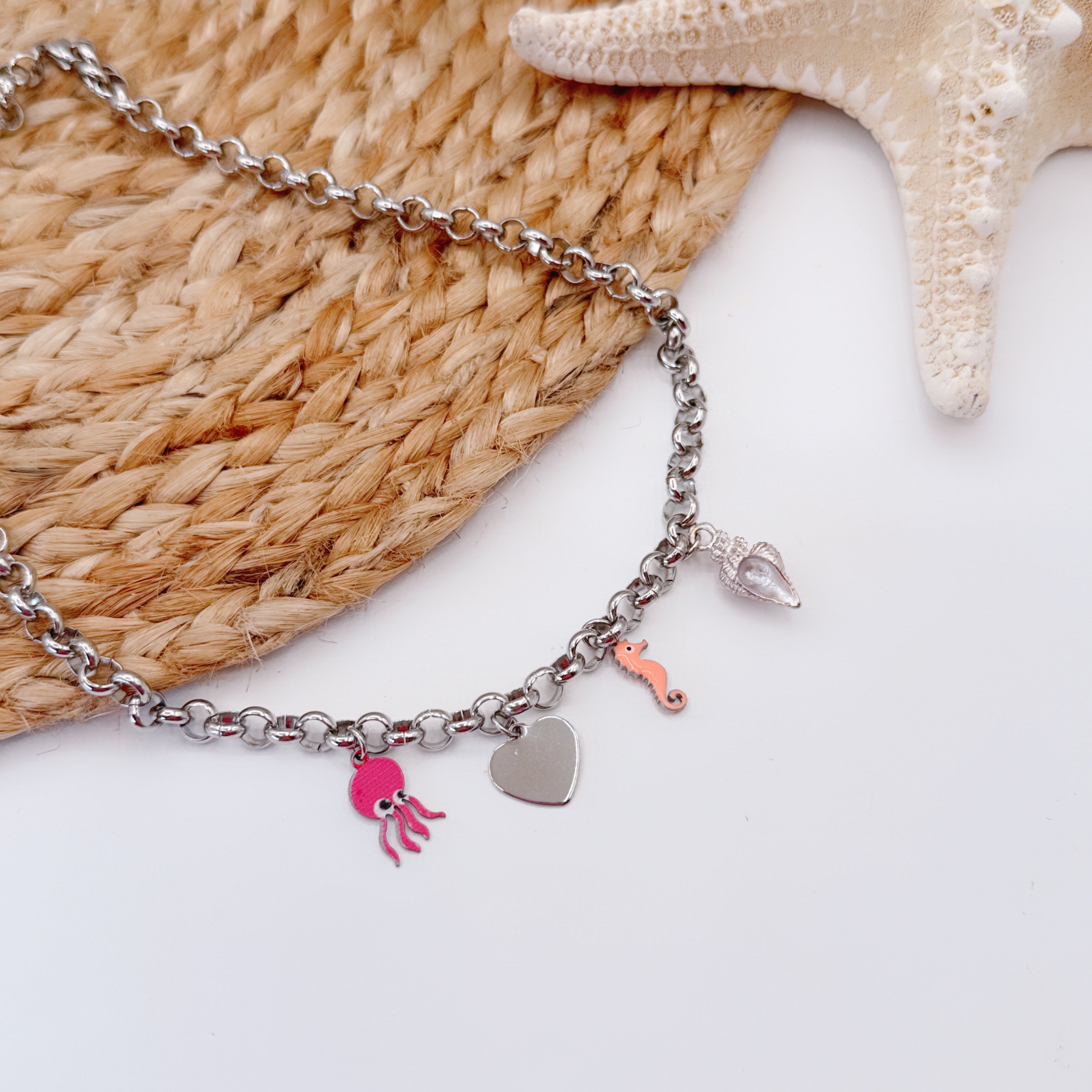 Collana Steel Charmy