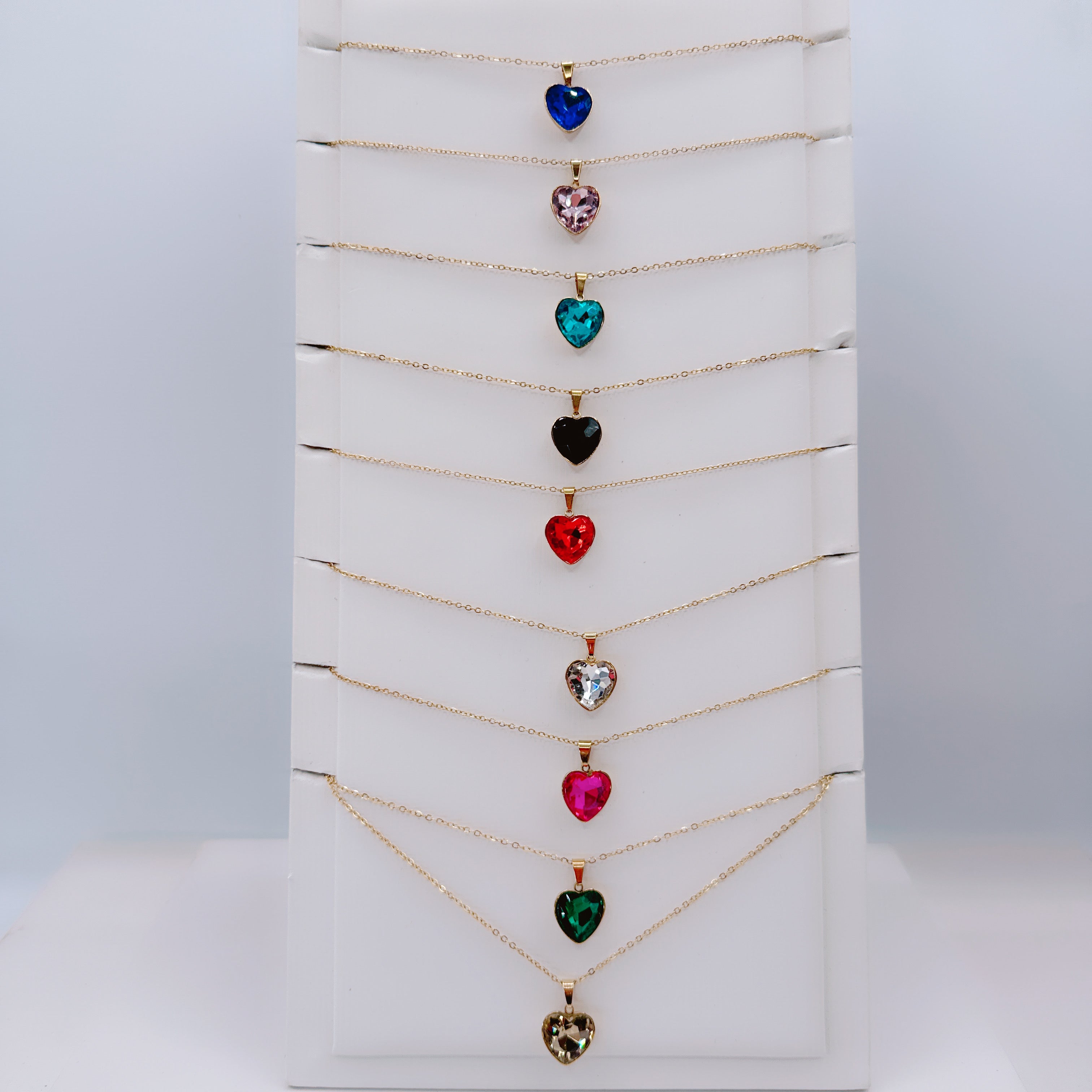 Collana Cuore Zirconi