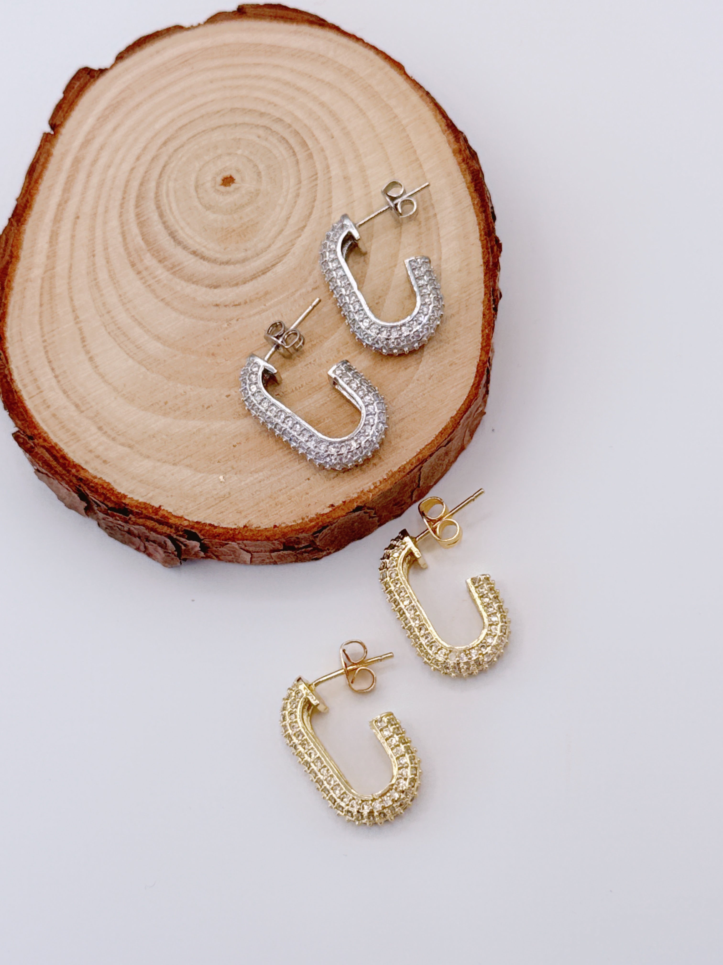 Orecchini Ovale Demetra