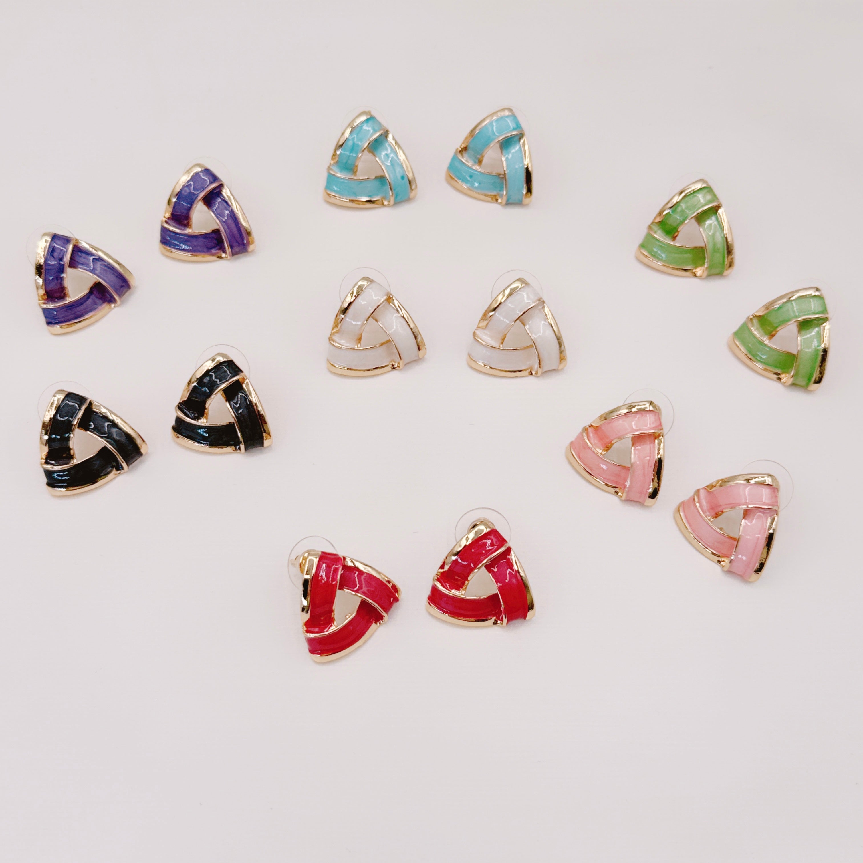Orecchini Triangle Colors