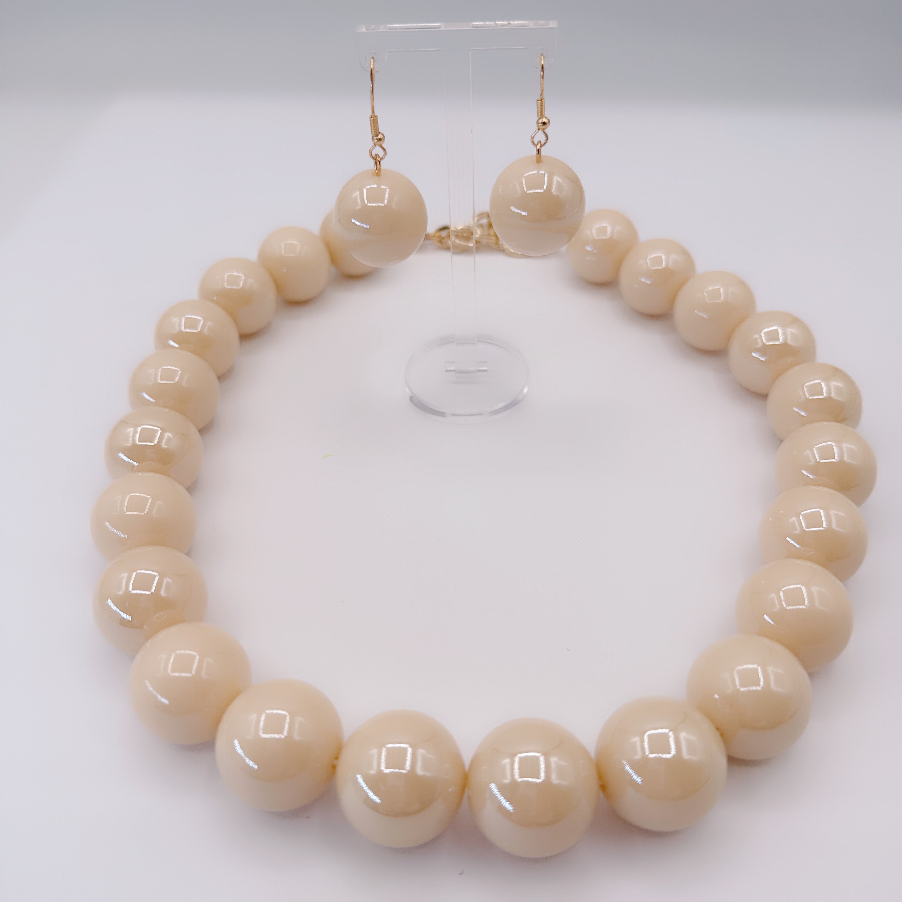 Collana & Orecchini Big Perla