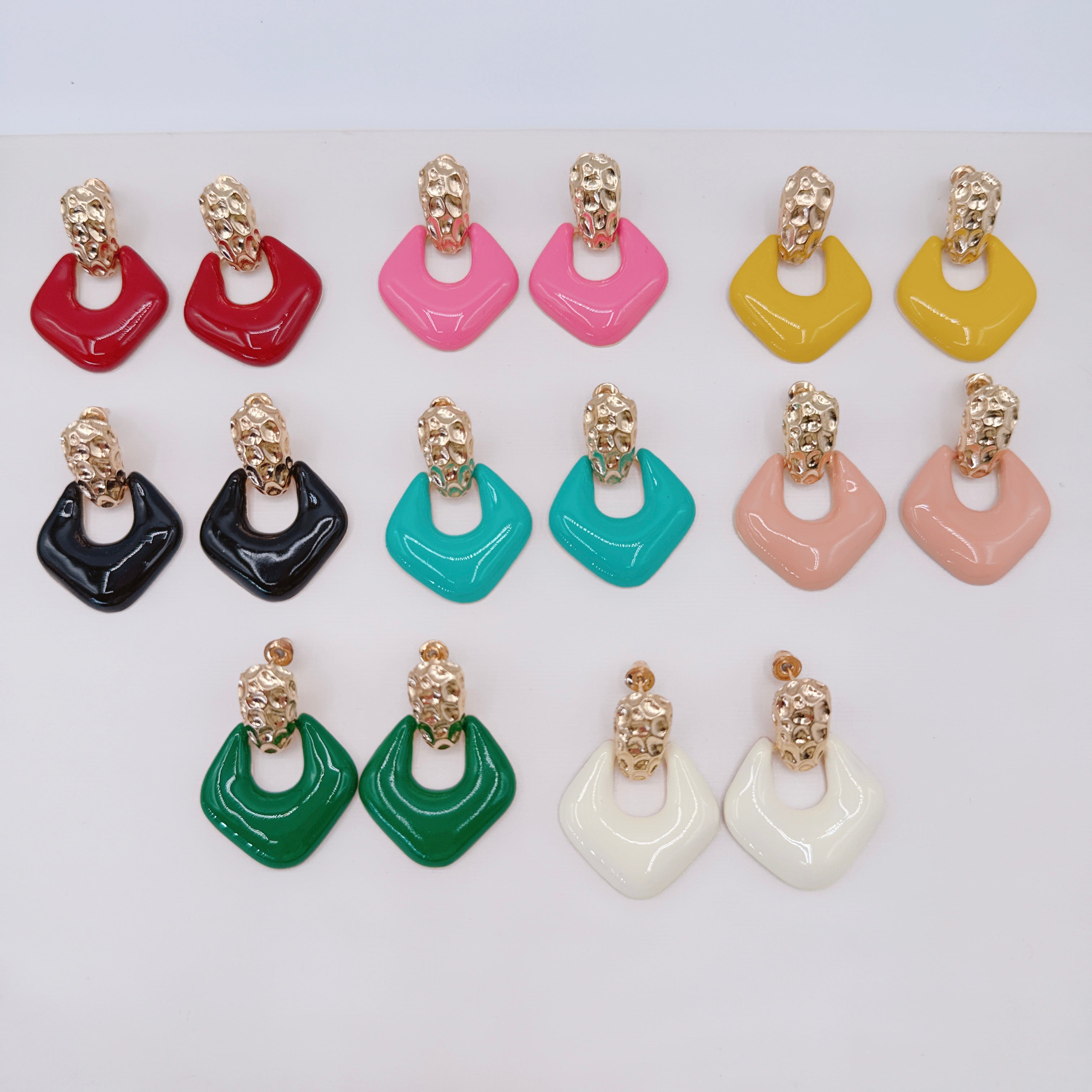 Orecchini Quadrato Colors