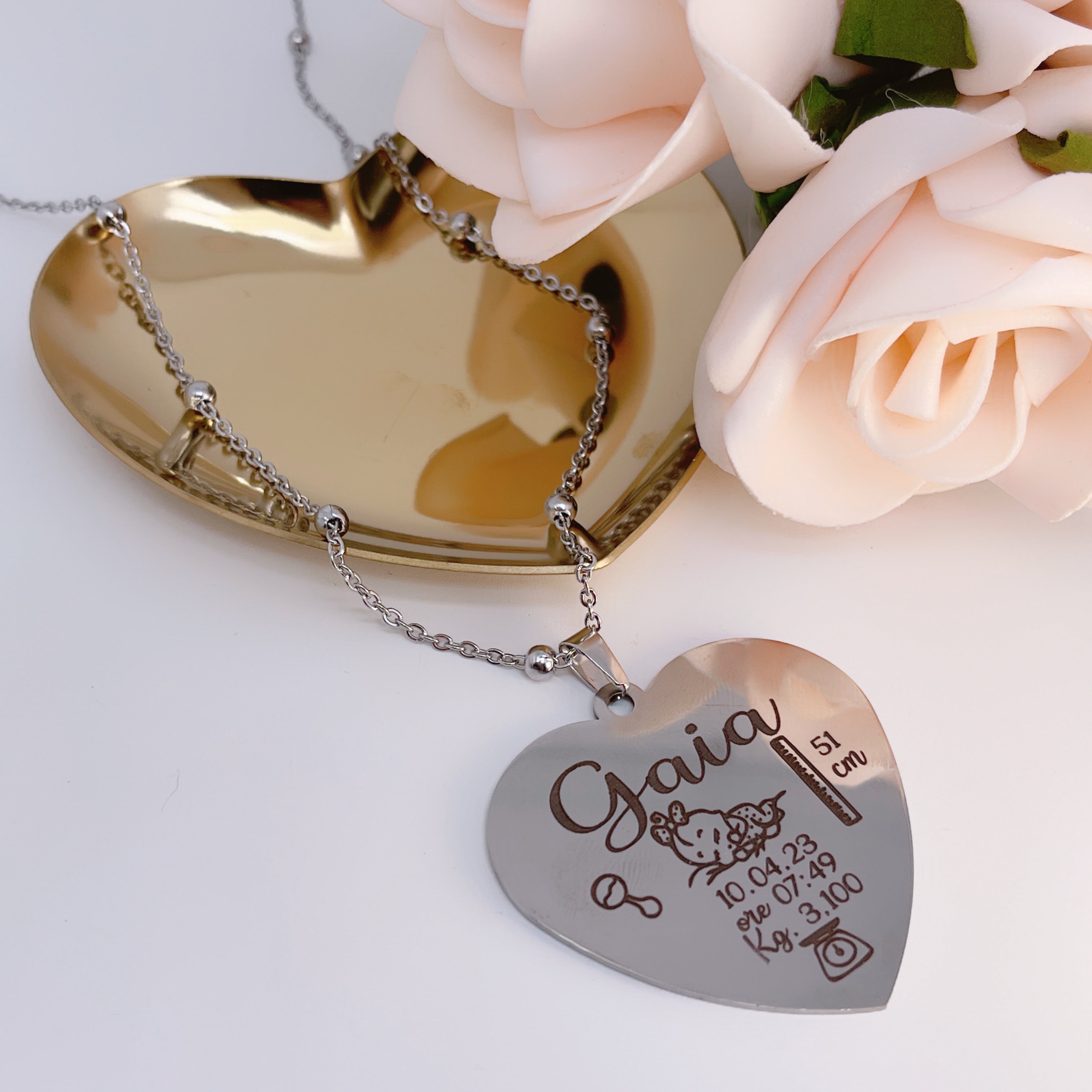 Collana Nascita Personalizzata - SCINTILLE ACCESSORI MODA