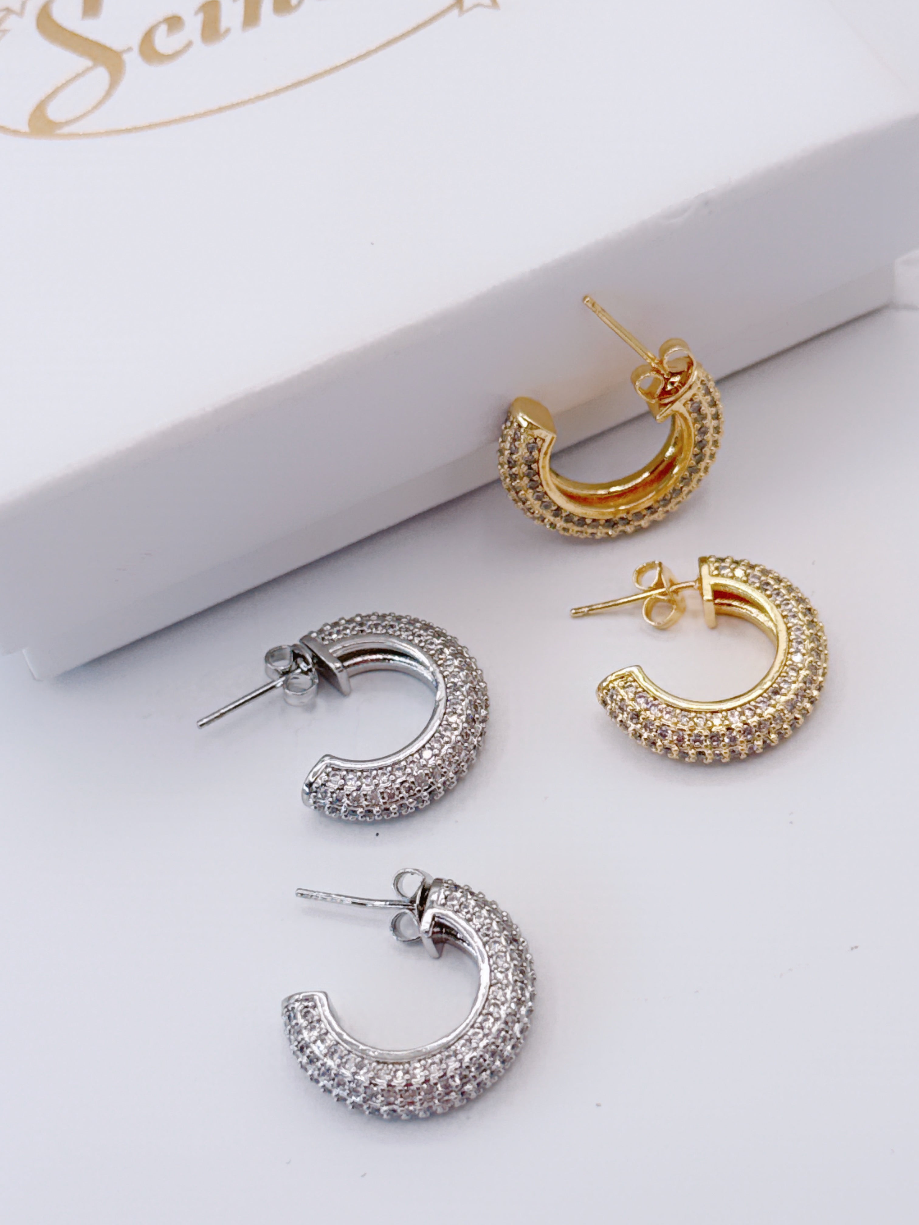 Orecchini Cerchio Lusso