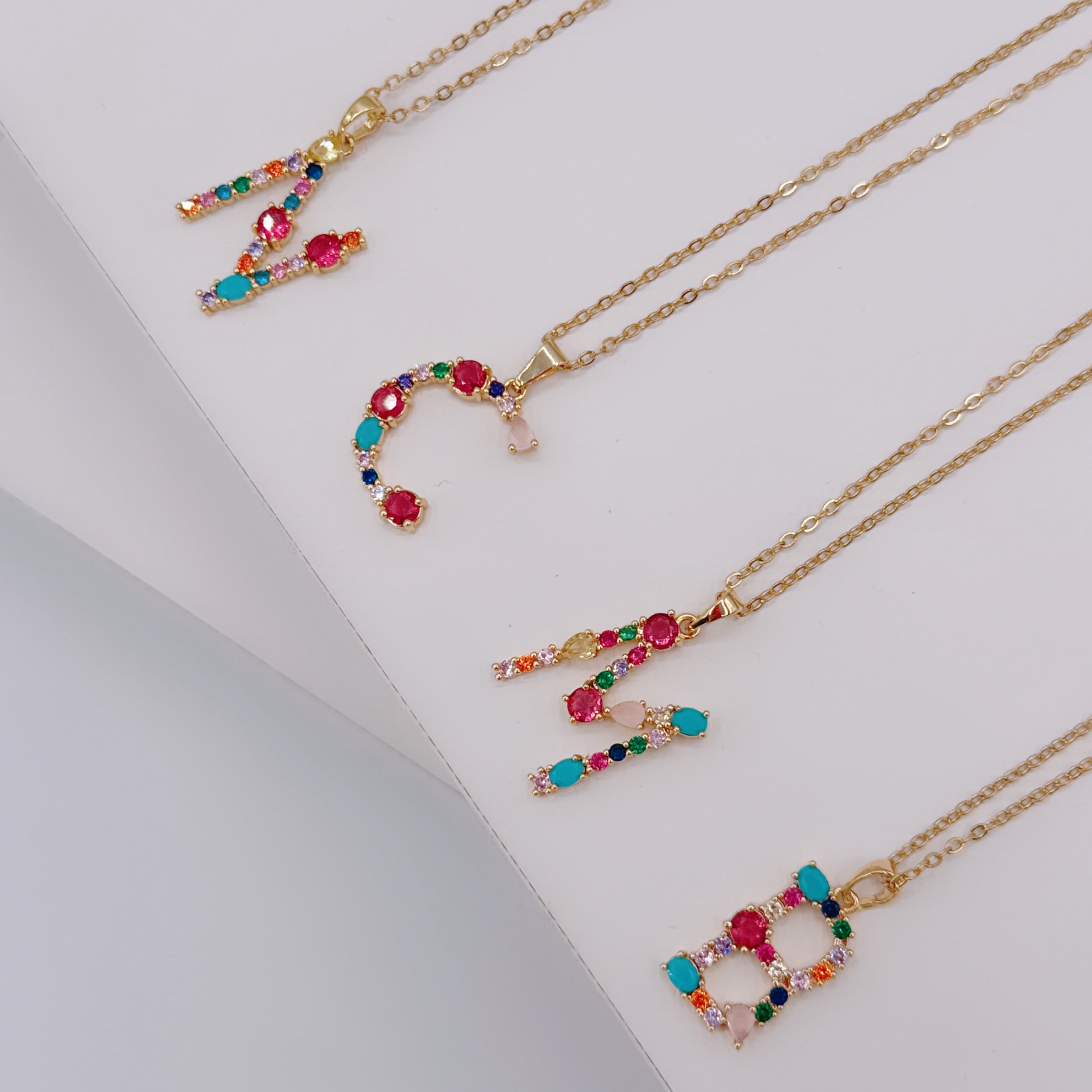 Collana Letterina Color