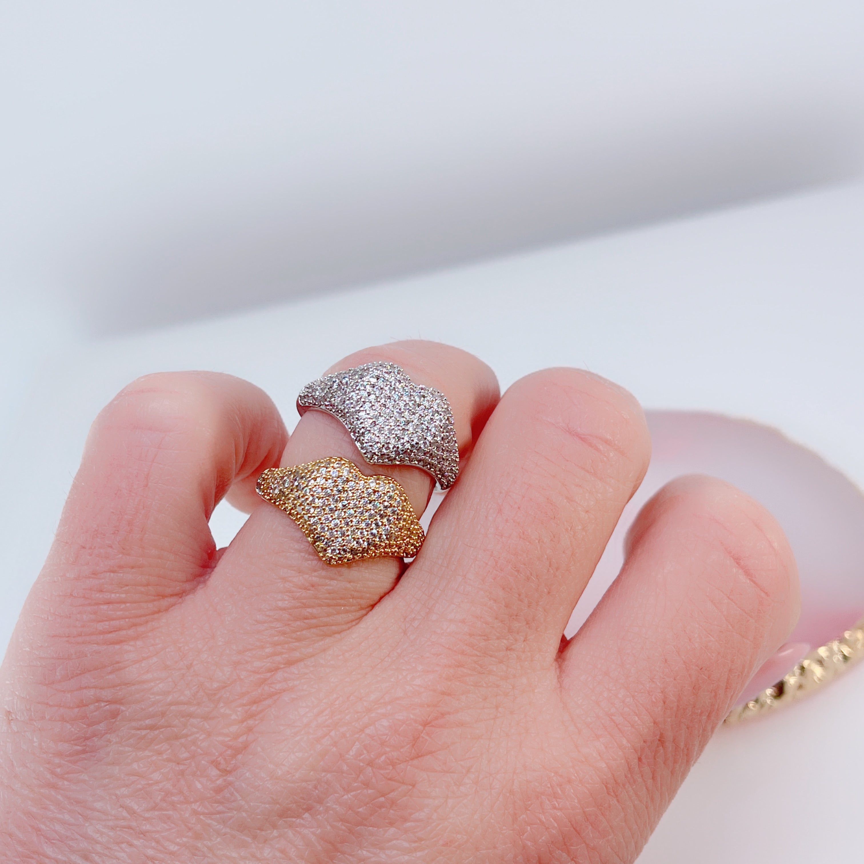 Anello Chevalier LOVE LUXURY - SCINTILLE ACCESSORI MODA