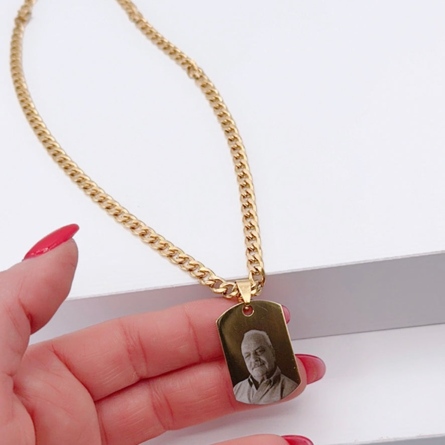Collana Con Foto Personalizzata