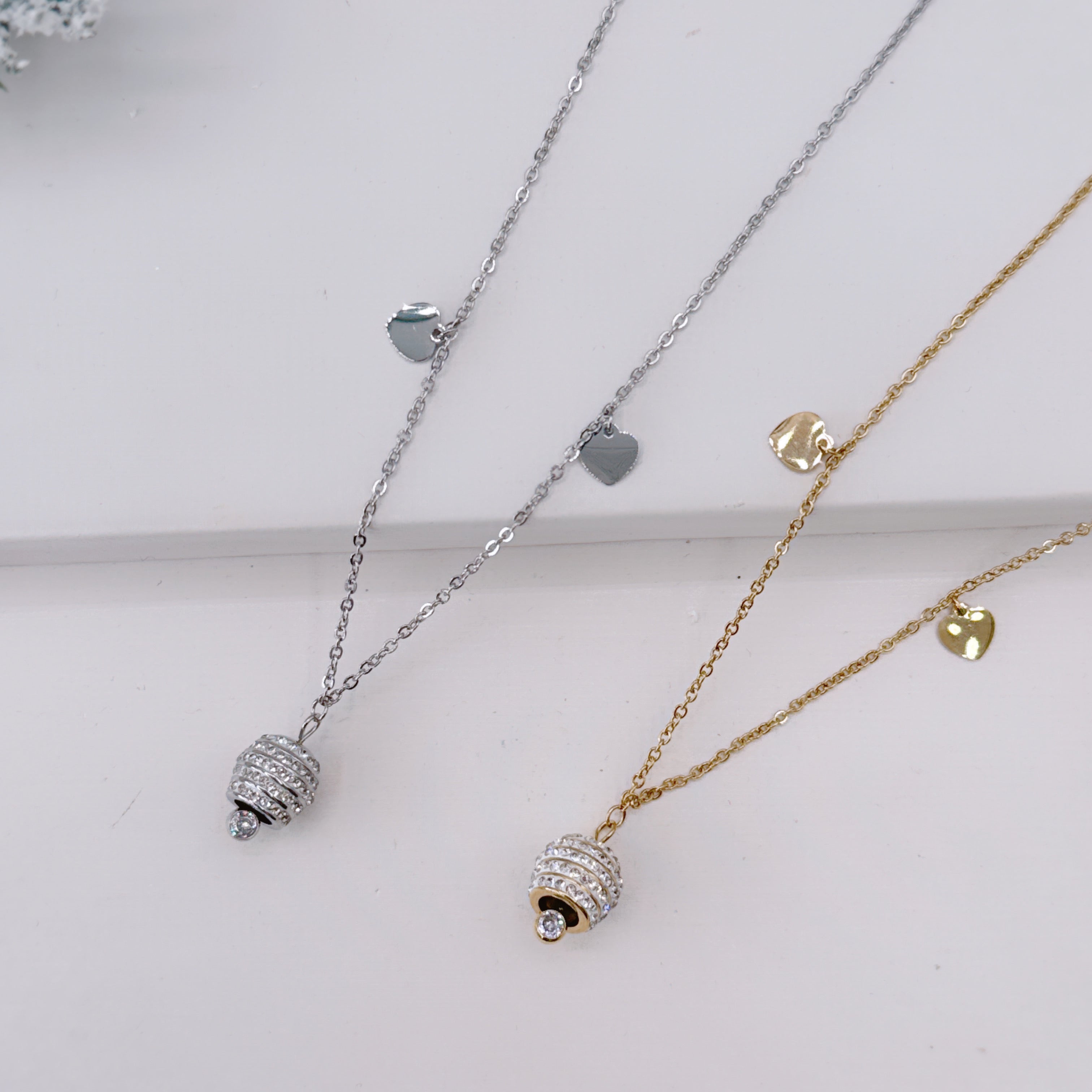 Collana Campanellina Zirconata