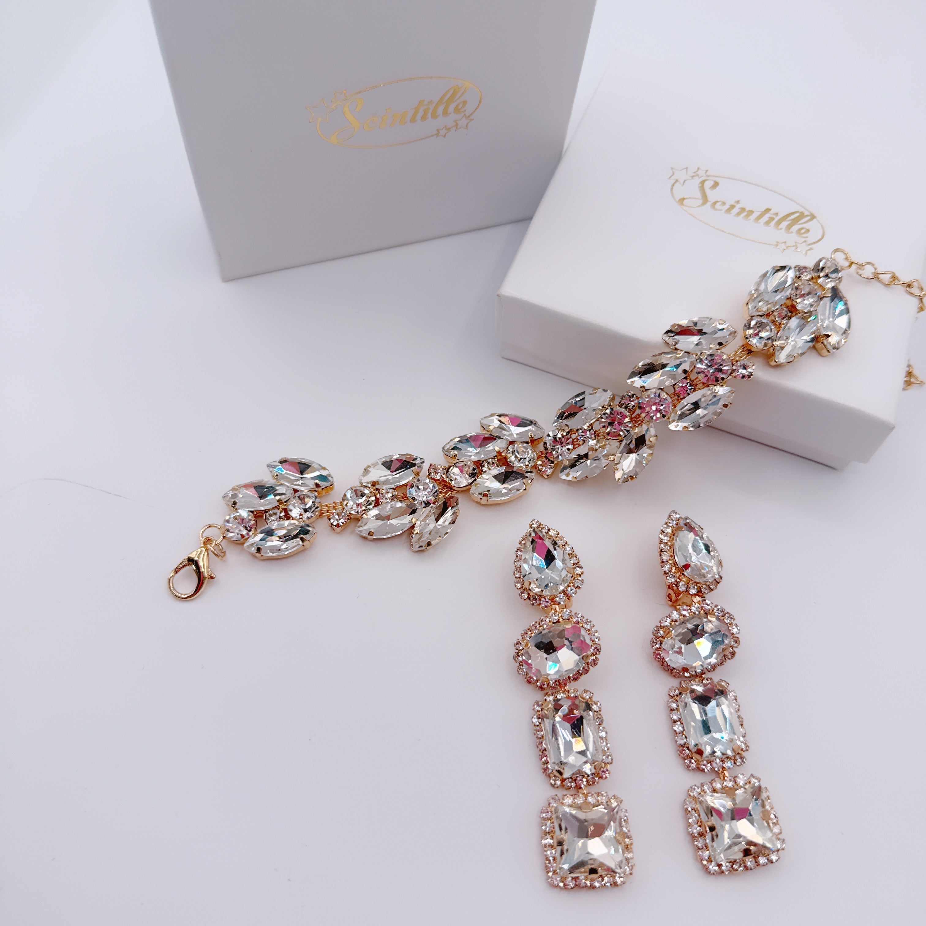 Orecchini & Bracciale Luxury