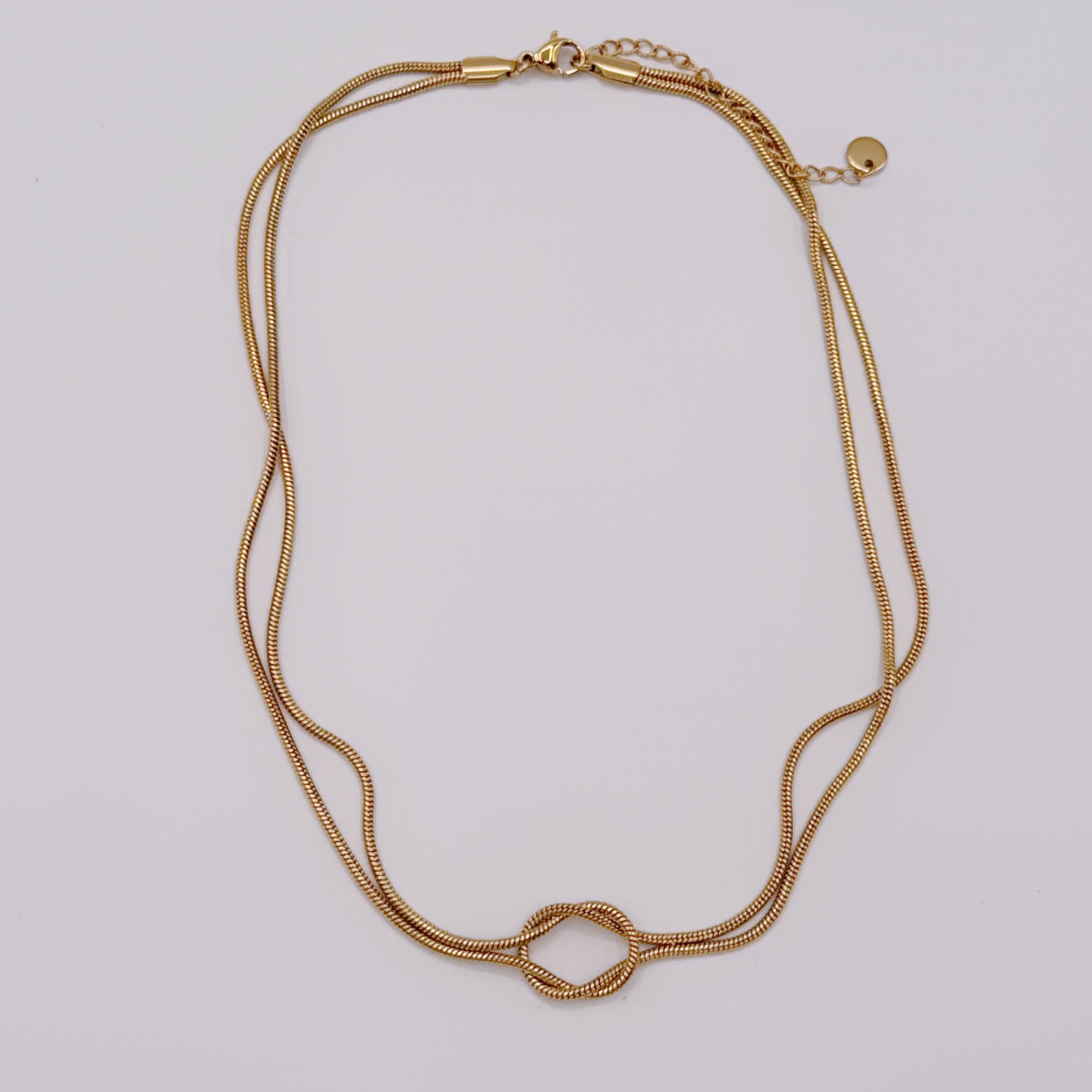 Collana Double Nodo
