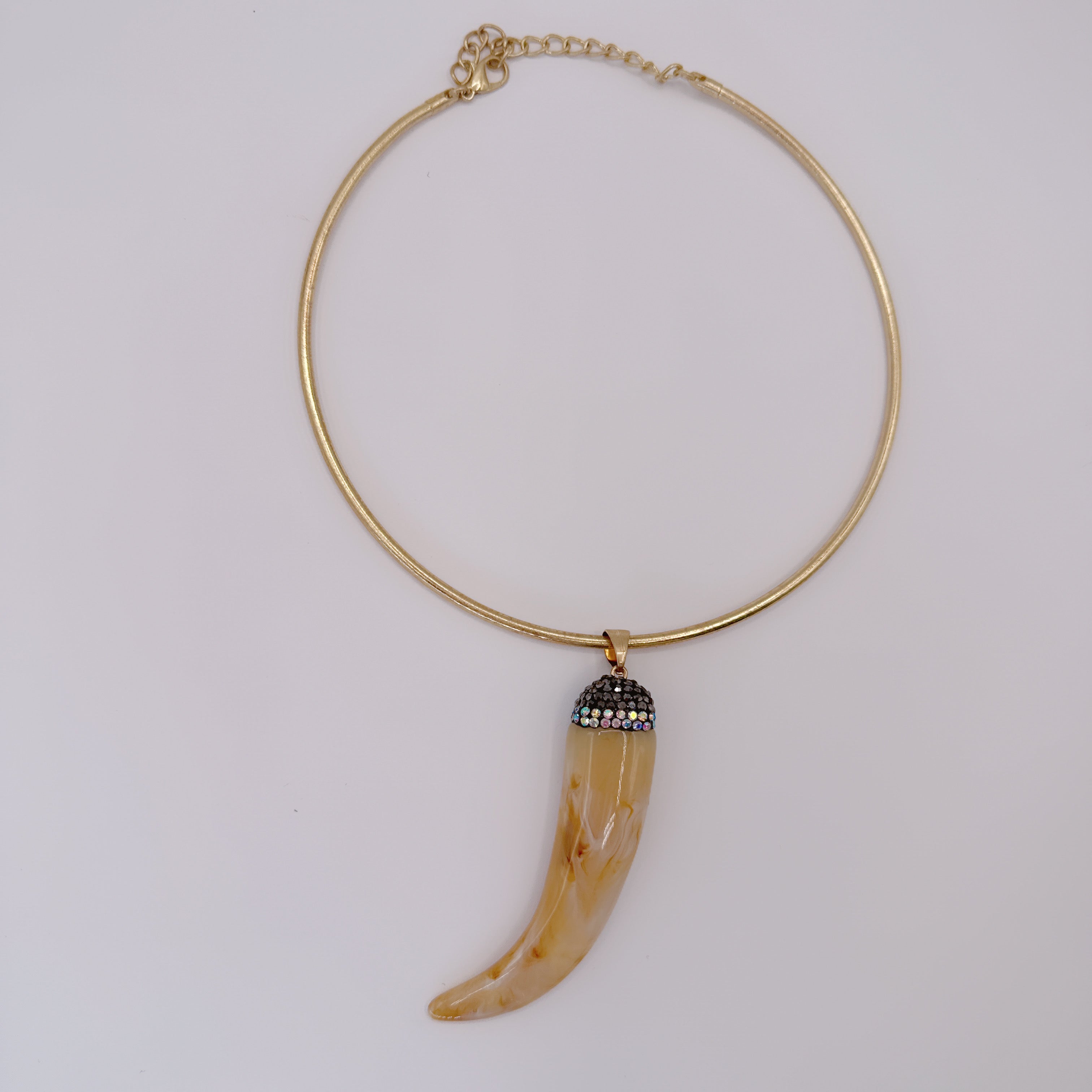 Collana Corno Prezioso