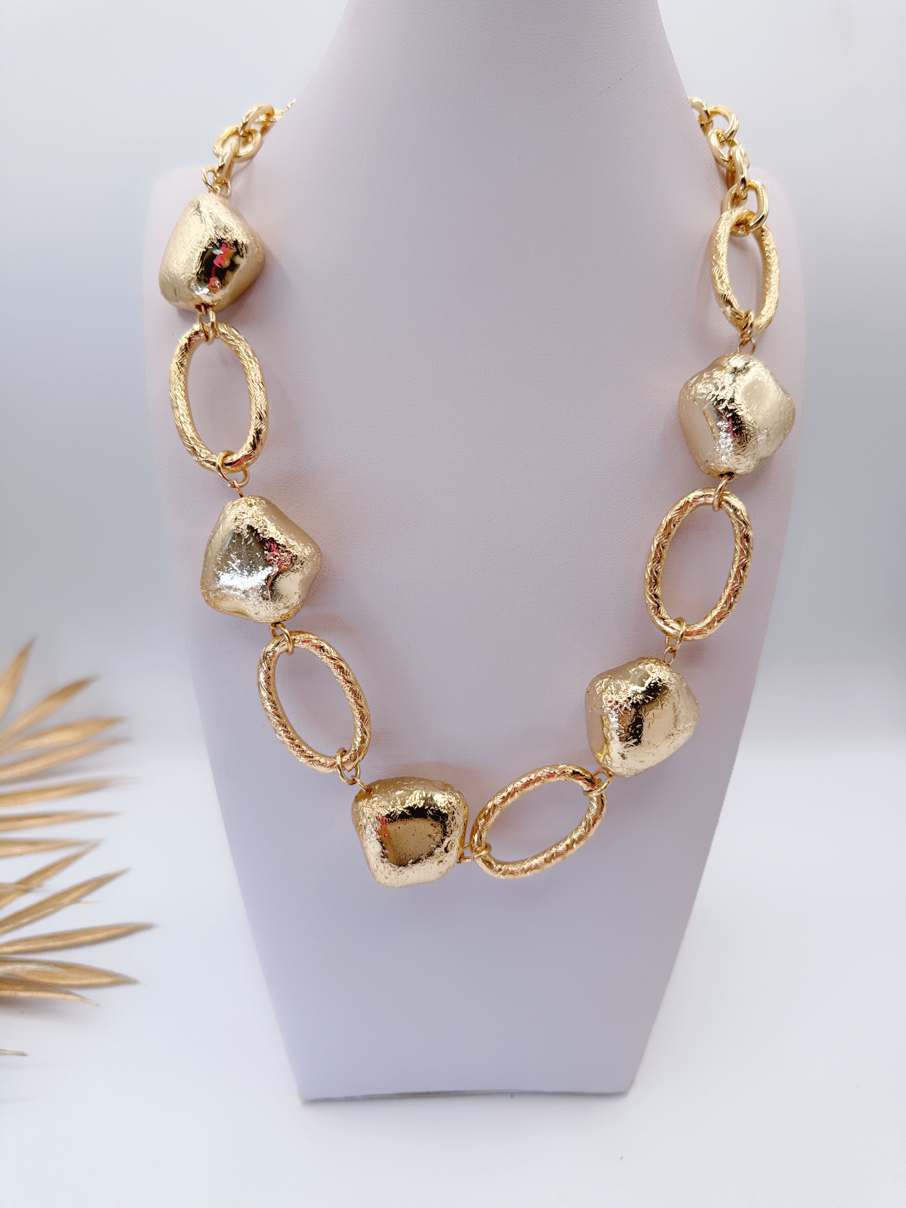 Collana Pepite Gold