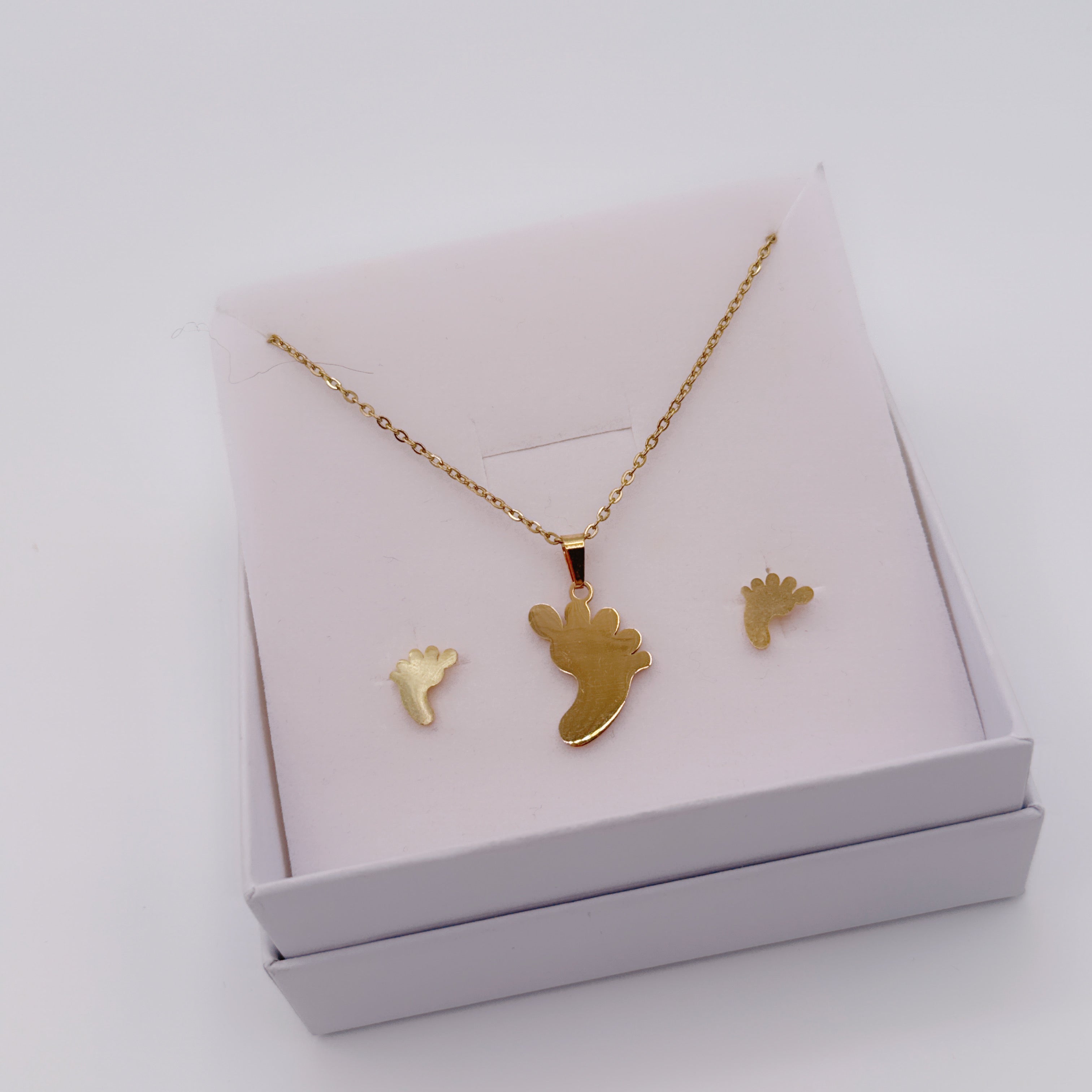 Collana & Orecchini Piedino