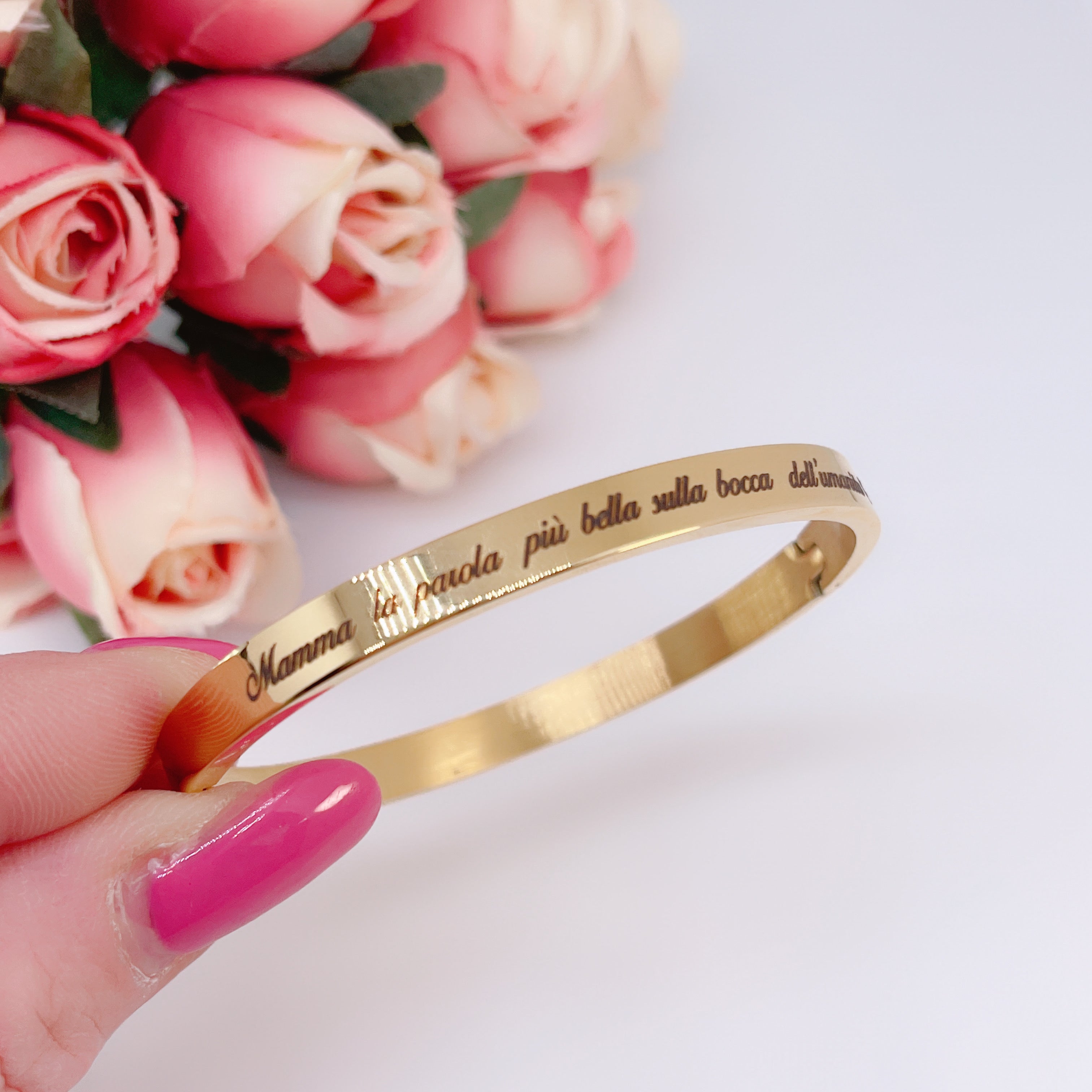 Bracciale Rigido Personalizzato - SCINTILLE ACCESSORI MODA