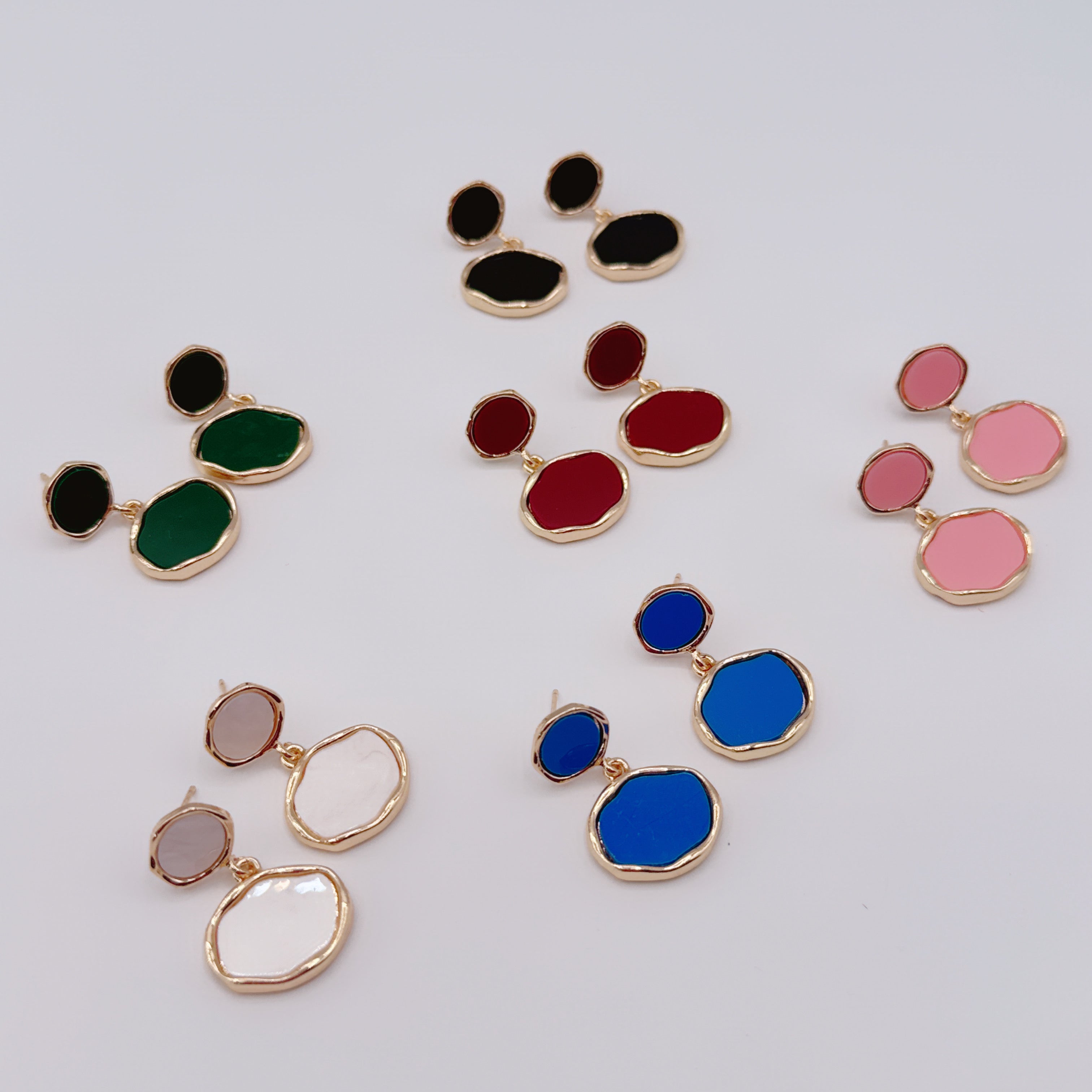 Orecchini Pepita Madreperlata