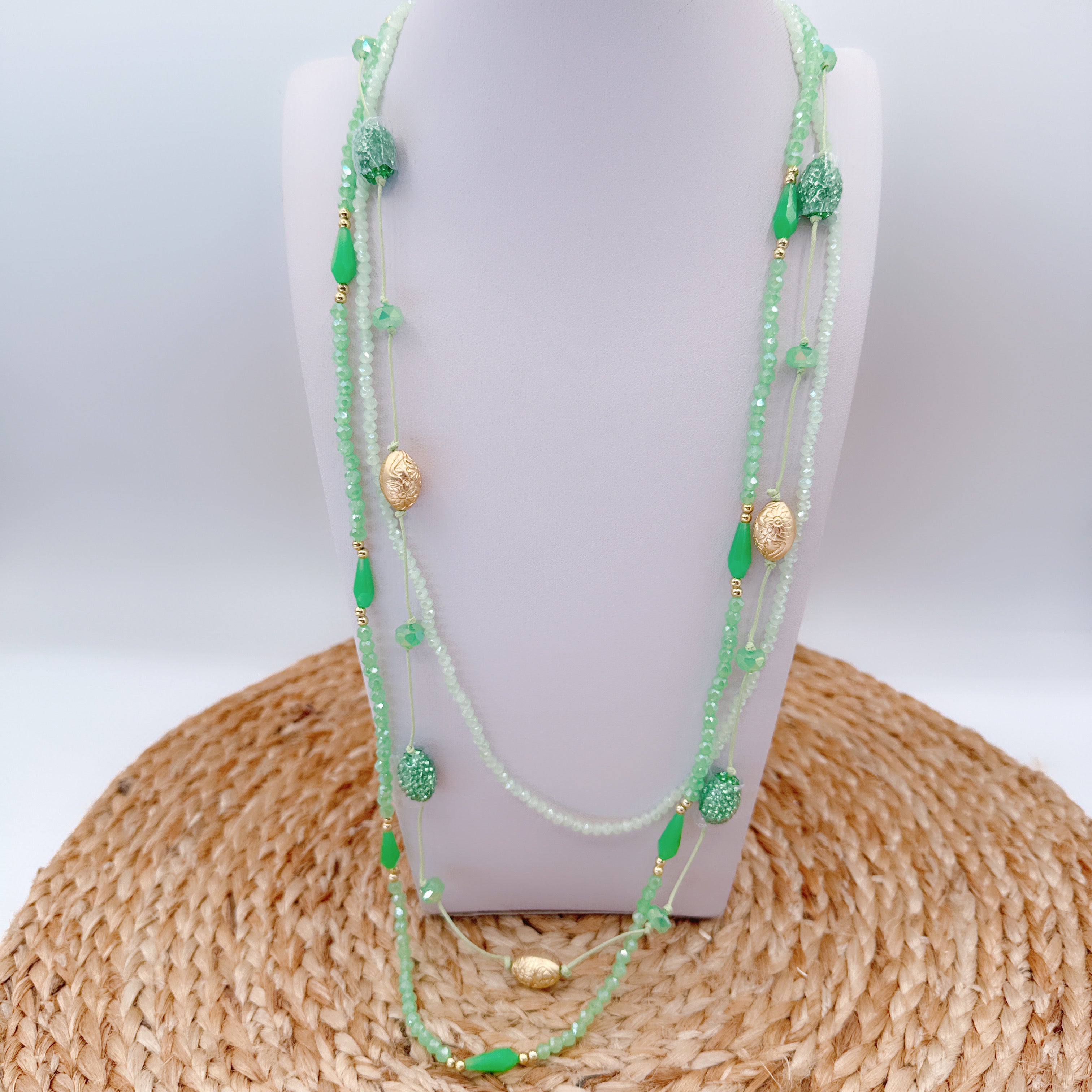 Collana Smeraldo Cascata
