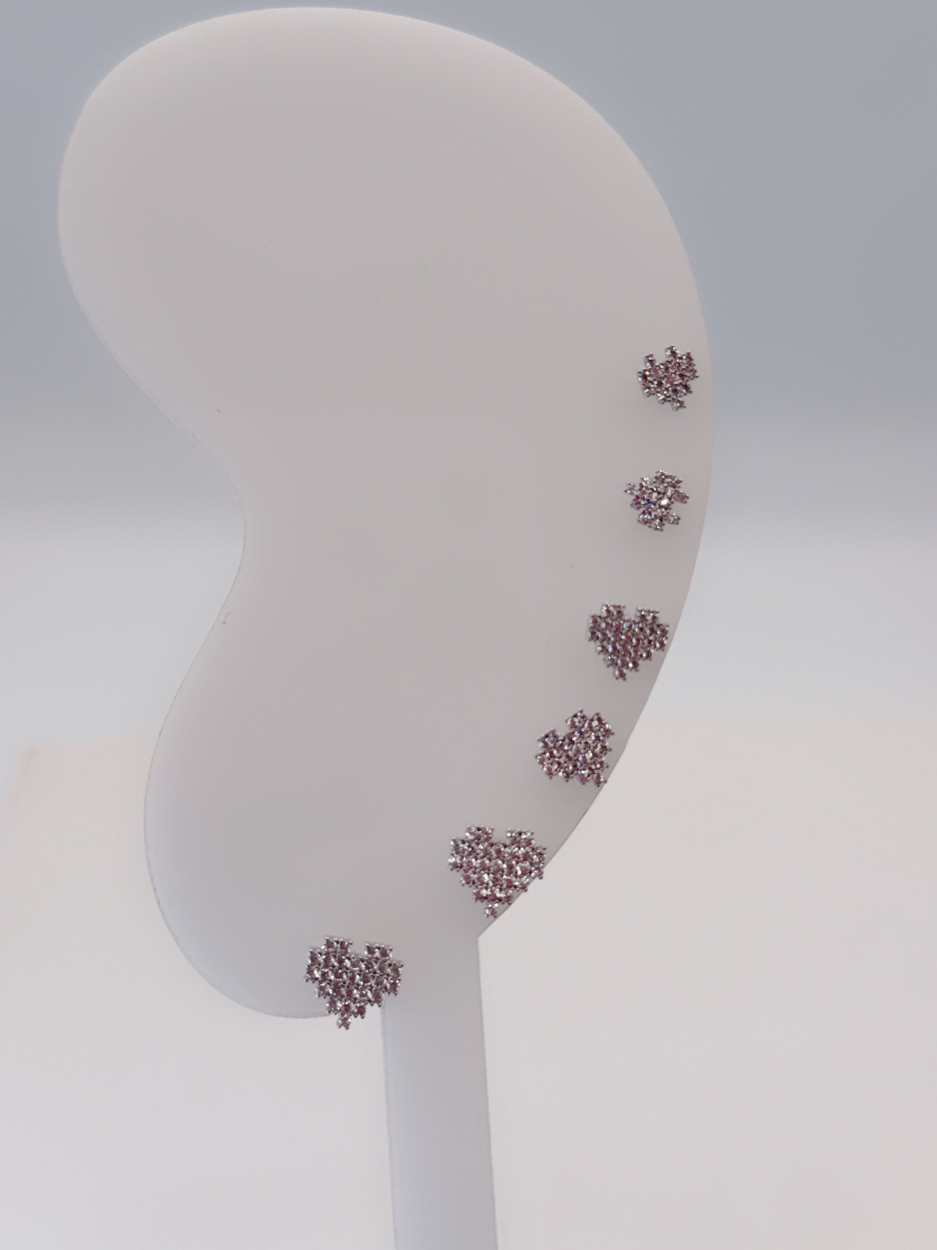 Set Orecchini Cuoricini