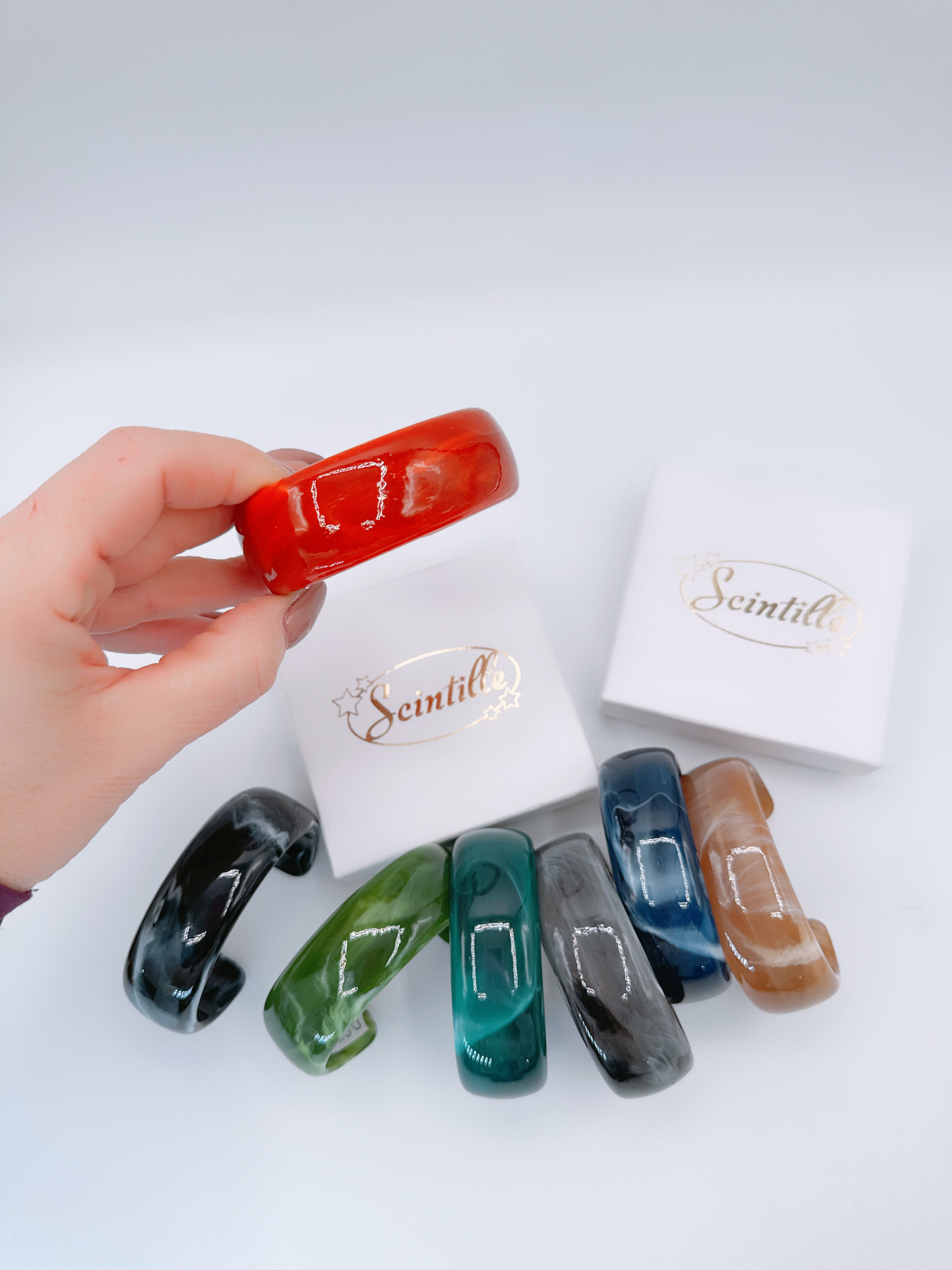 Bracciale Rigido Perlato