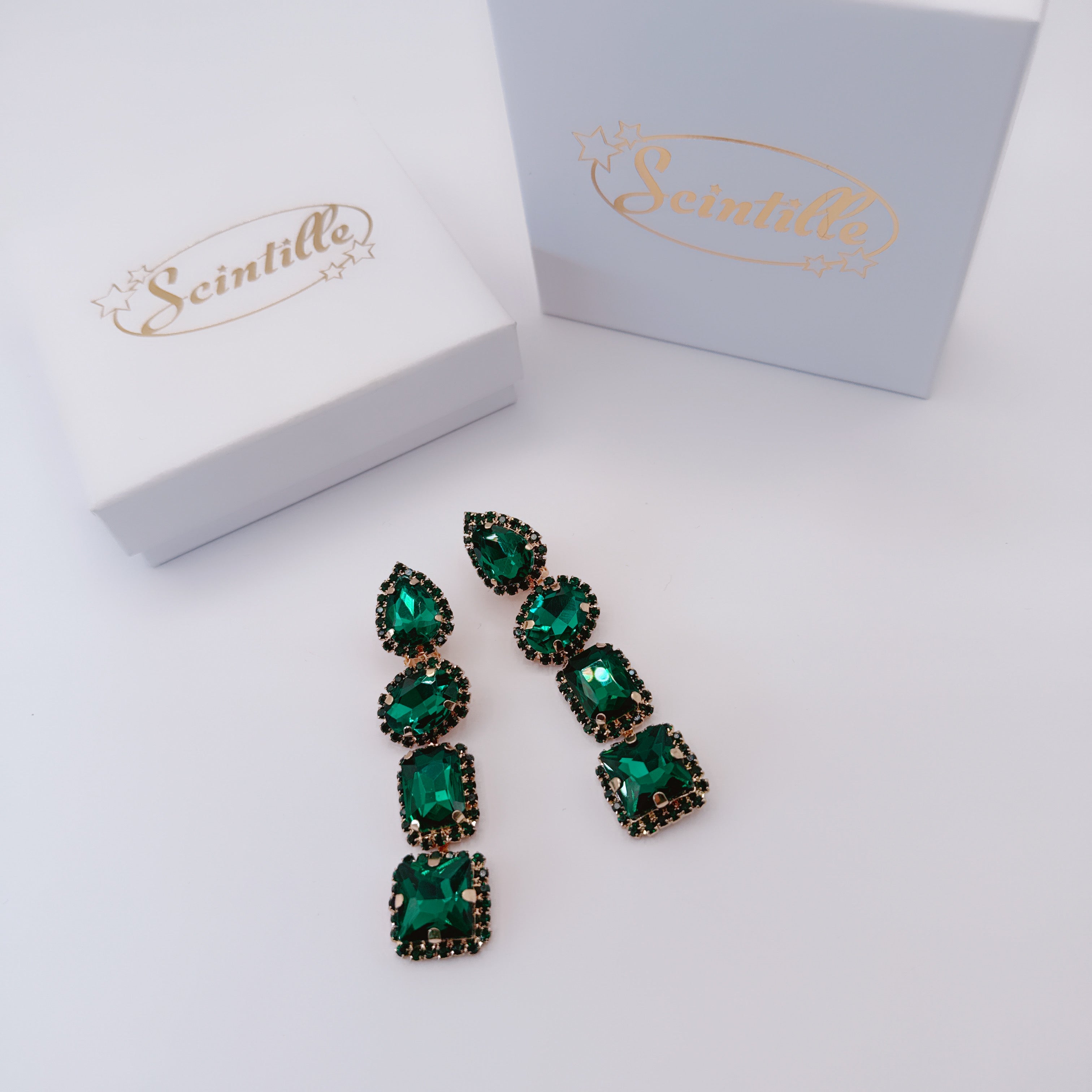 Orecchini Smeraldo Luxury