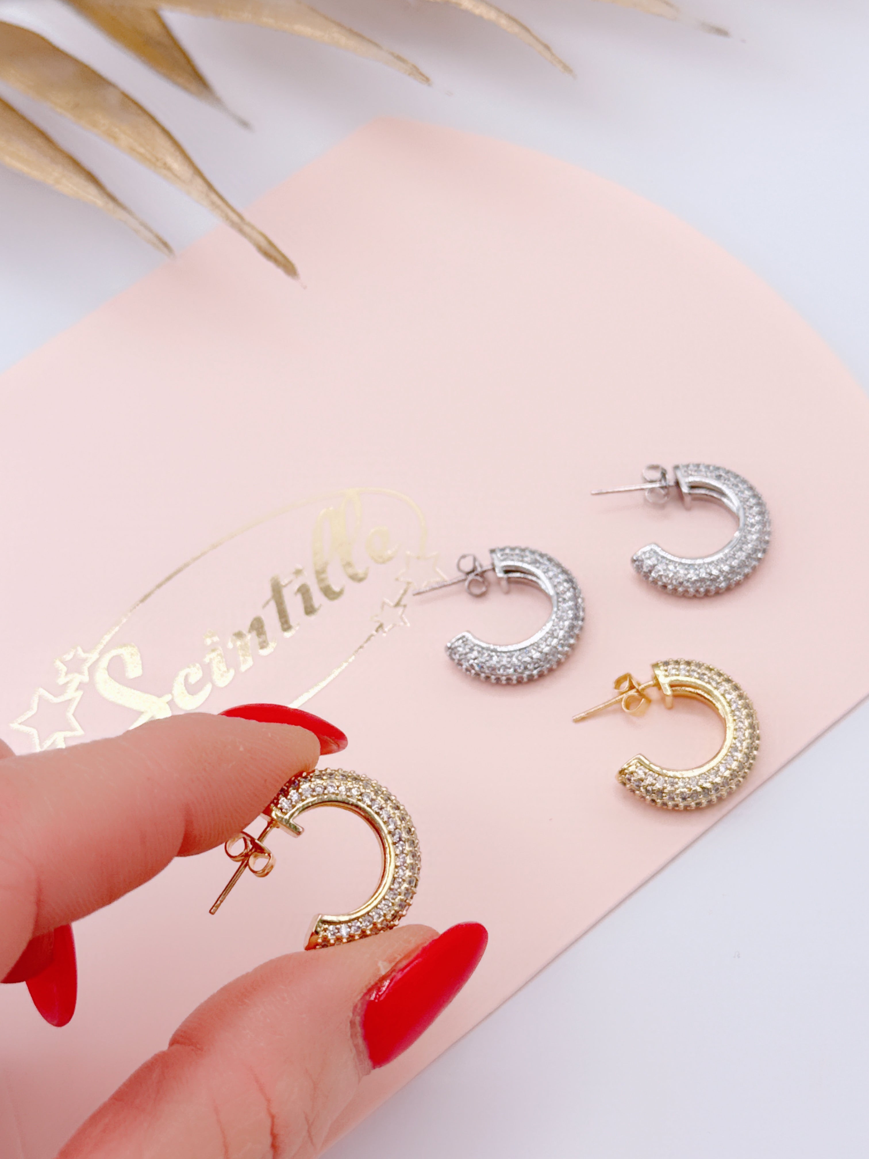 Orecchini Cerchio Lusso