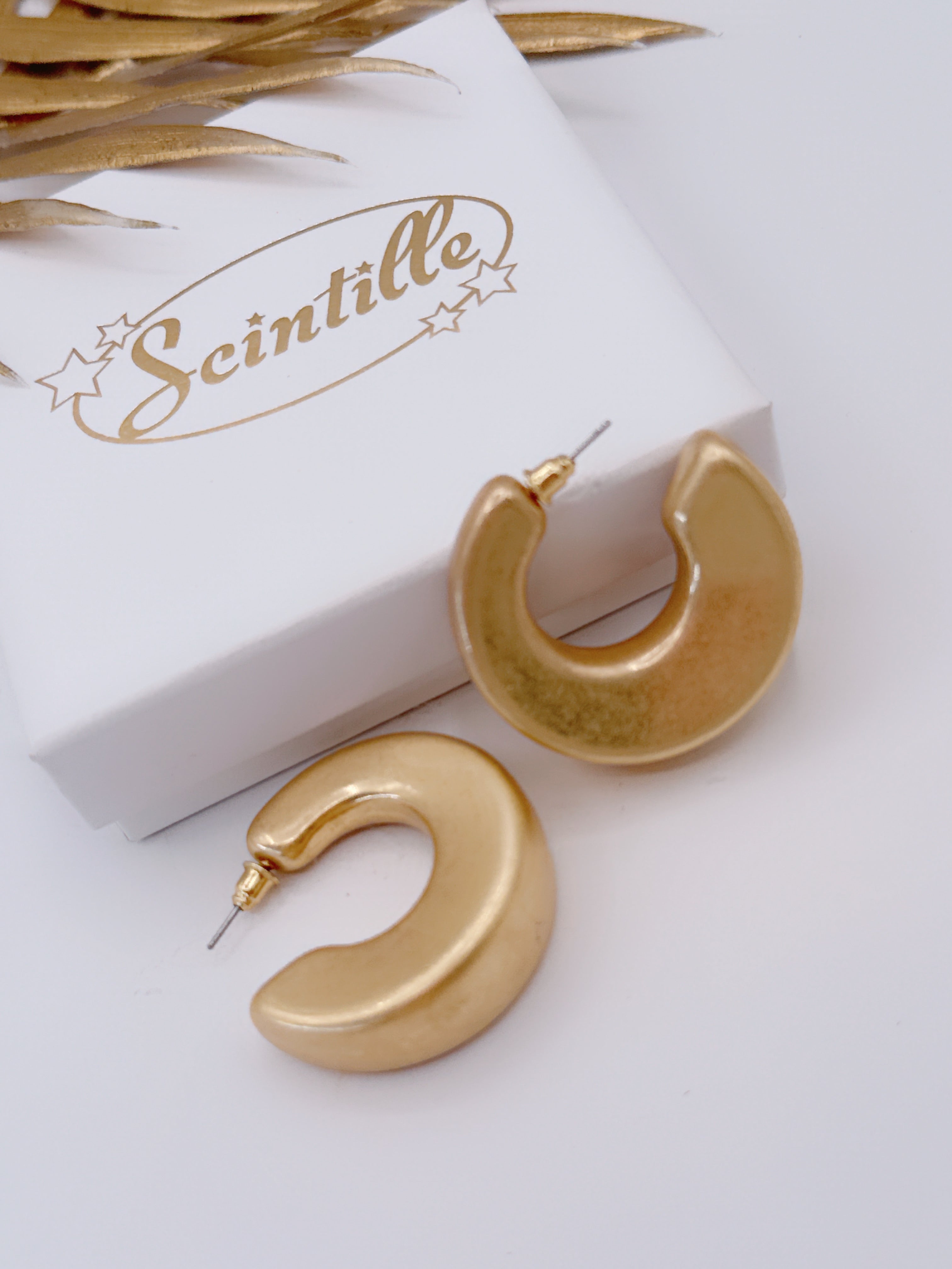 Orecchini Cerchio Satin