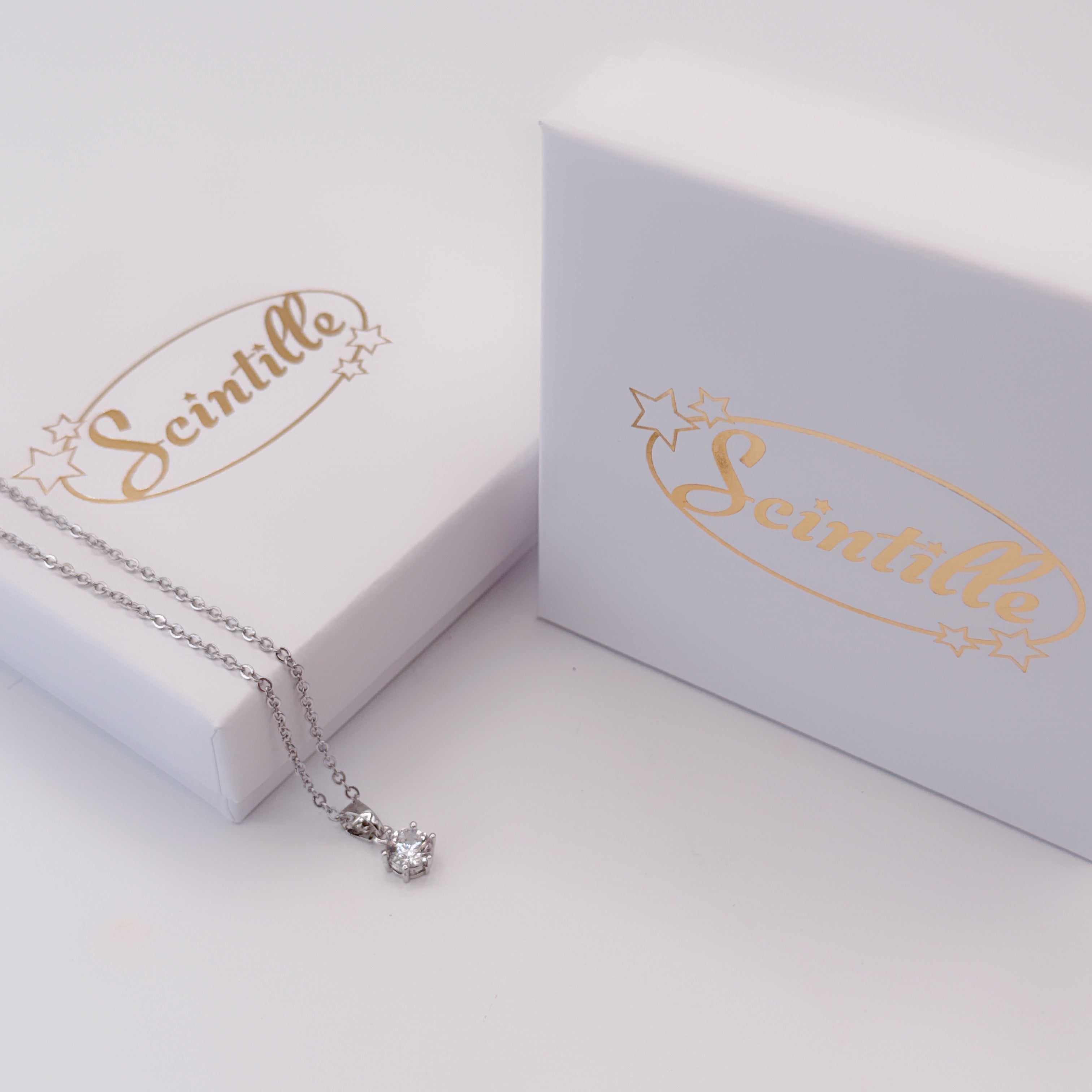 Collana Zircone Solitario