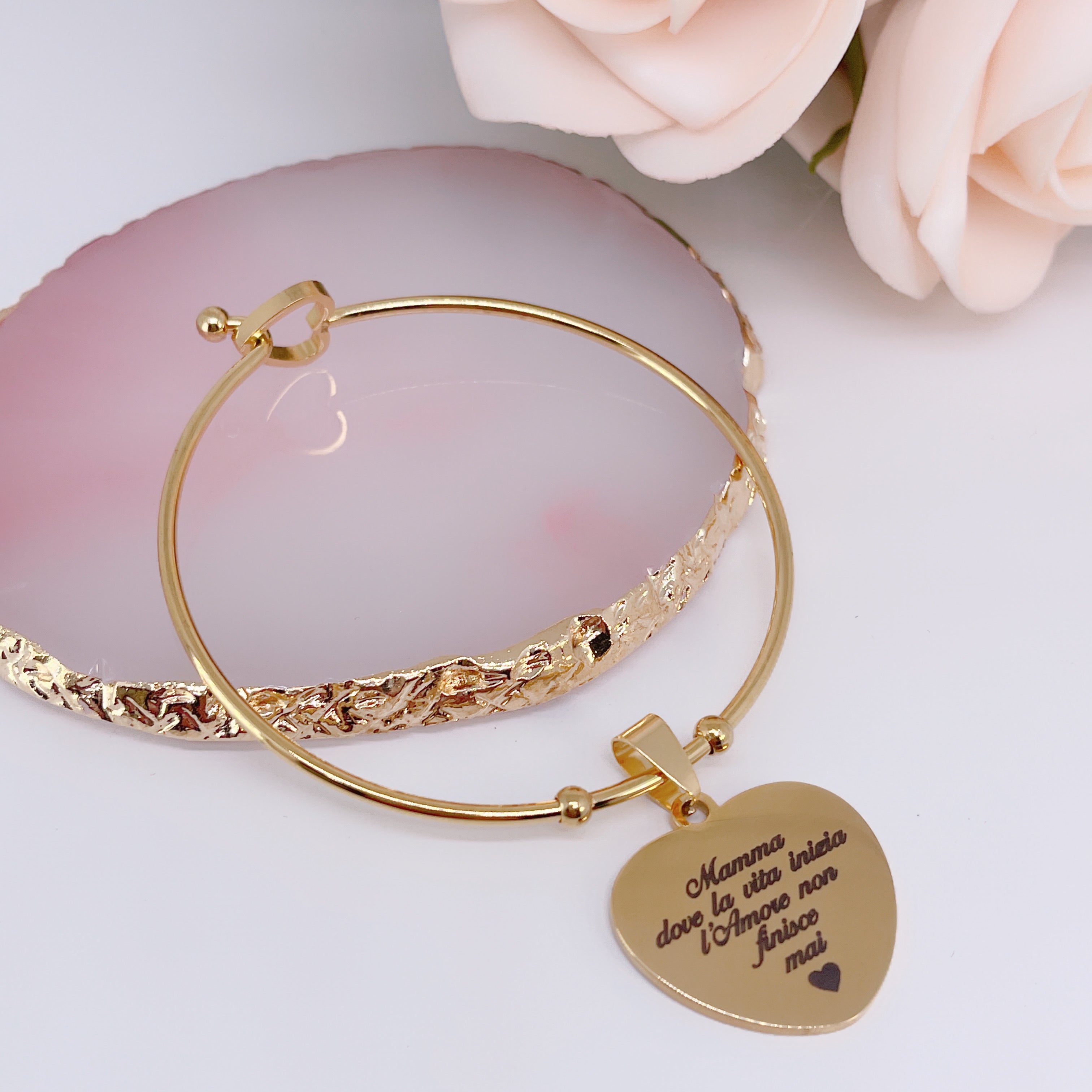 Bracciale Cuore Personalizzato - SCINTILLE ACCESSORI MODA