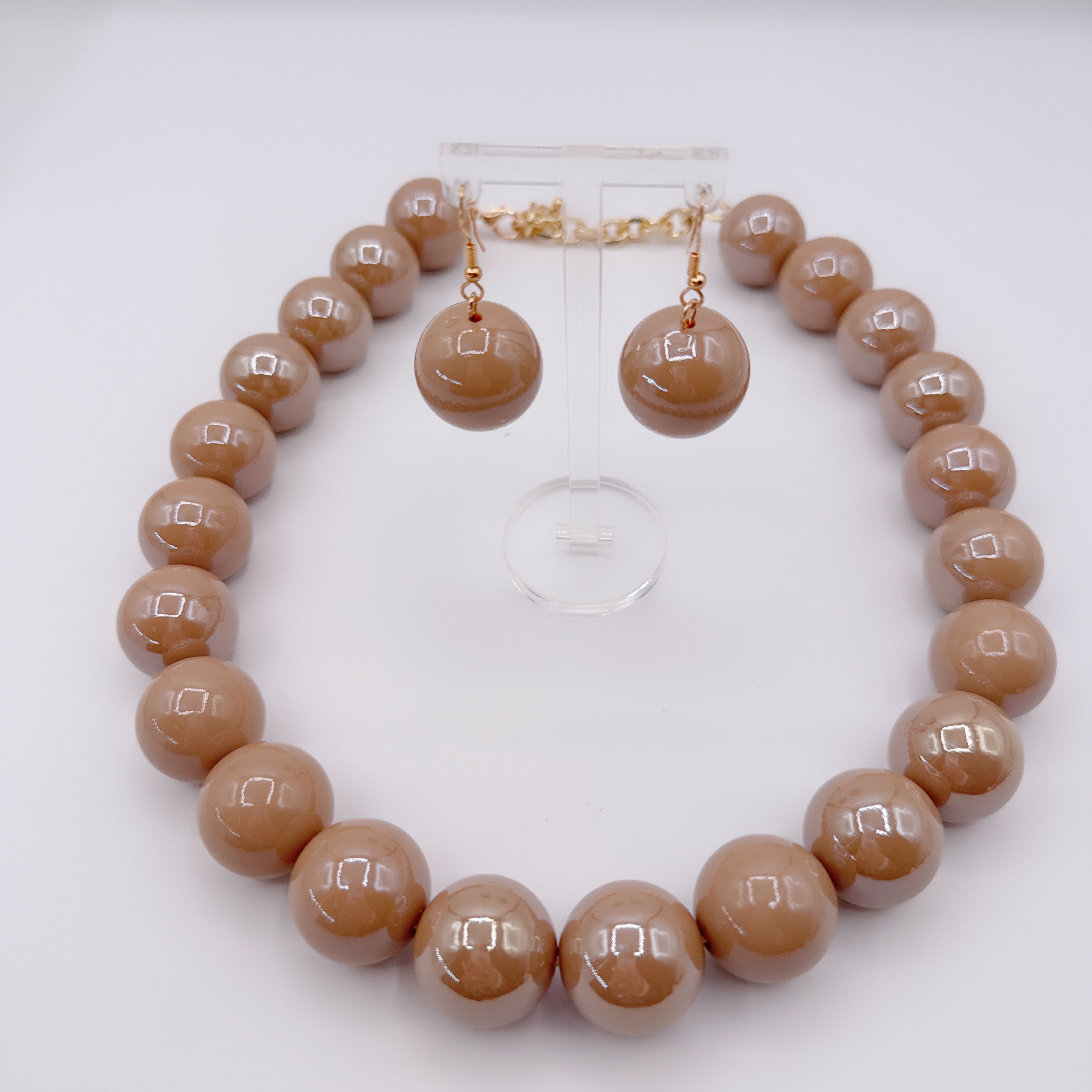 Collana & Orecchini Big Perla